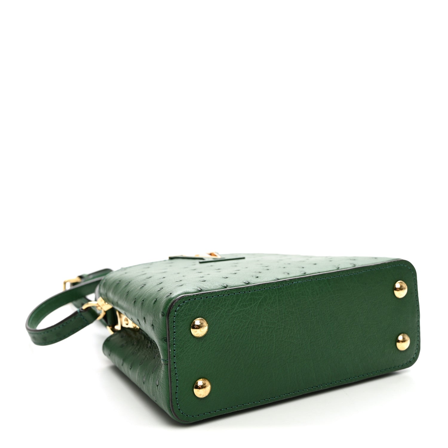 Ostrich Capucines Mini Mint — view 4