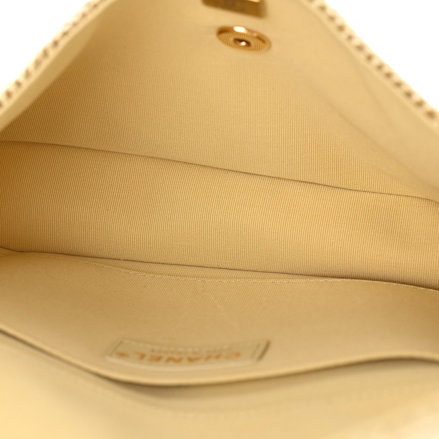 Braided Raffia Small Coco Beach Flap Beige — view 5