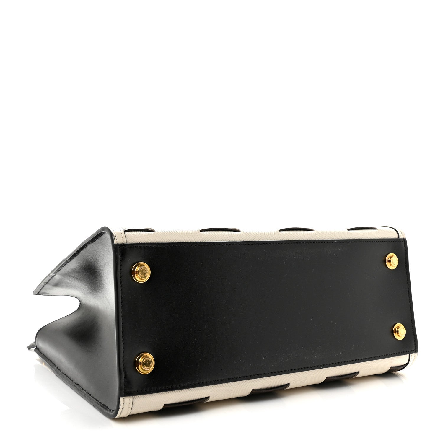 Calfskin Monogram Damier Tressage City Steamer MM Creme — view 4