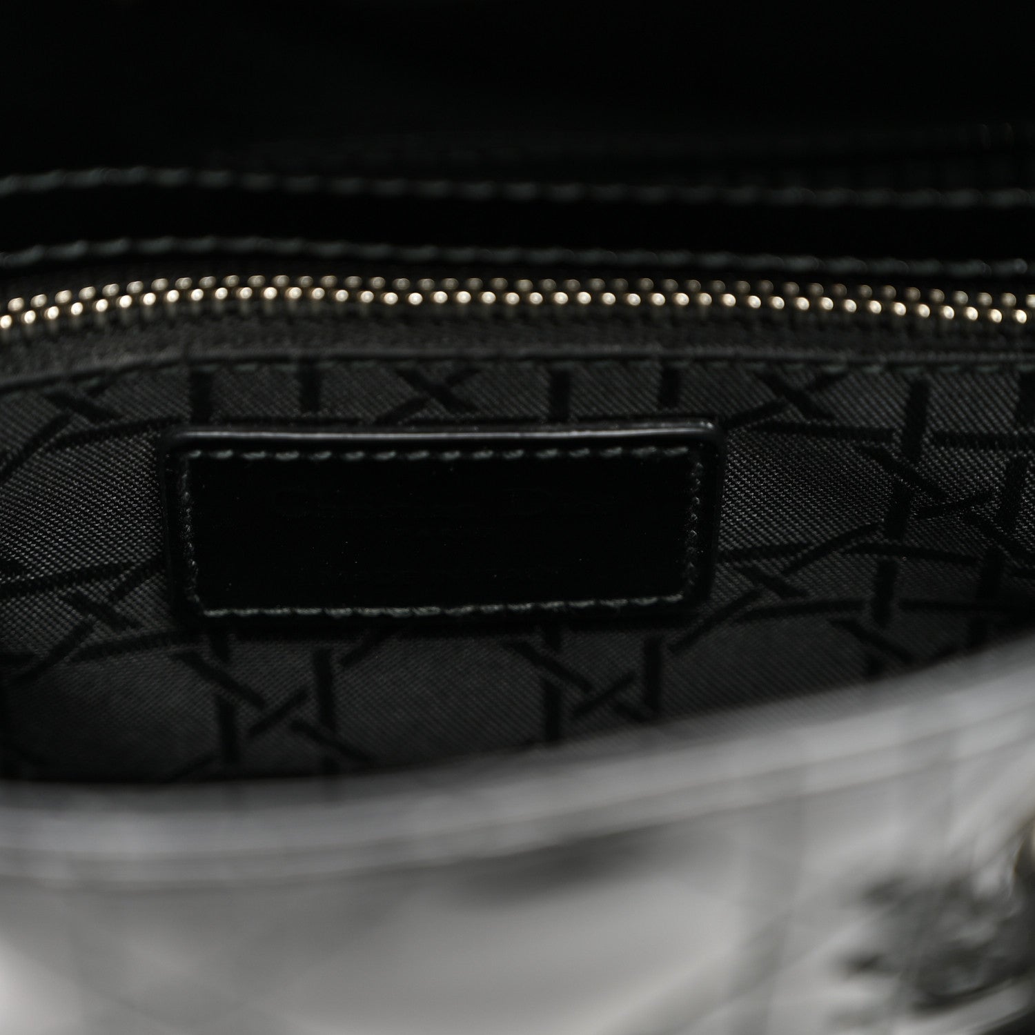 Patent Cannage Mini Lady Dior Black — view 5