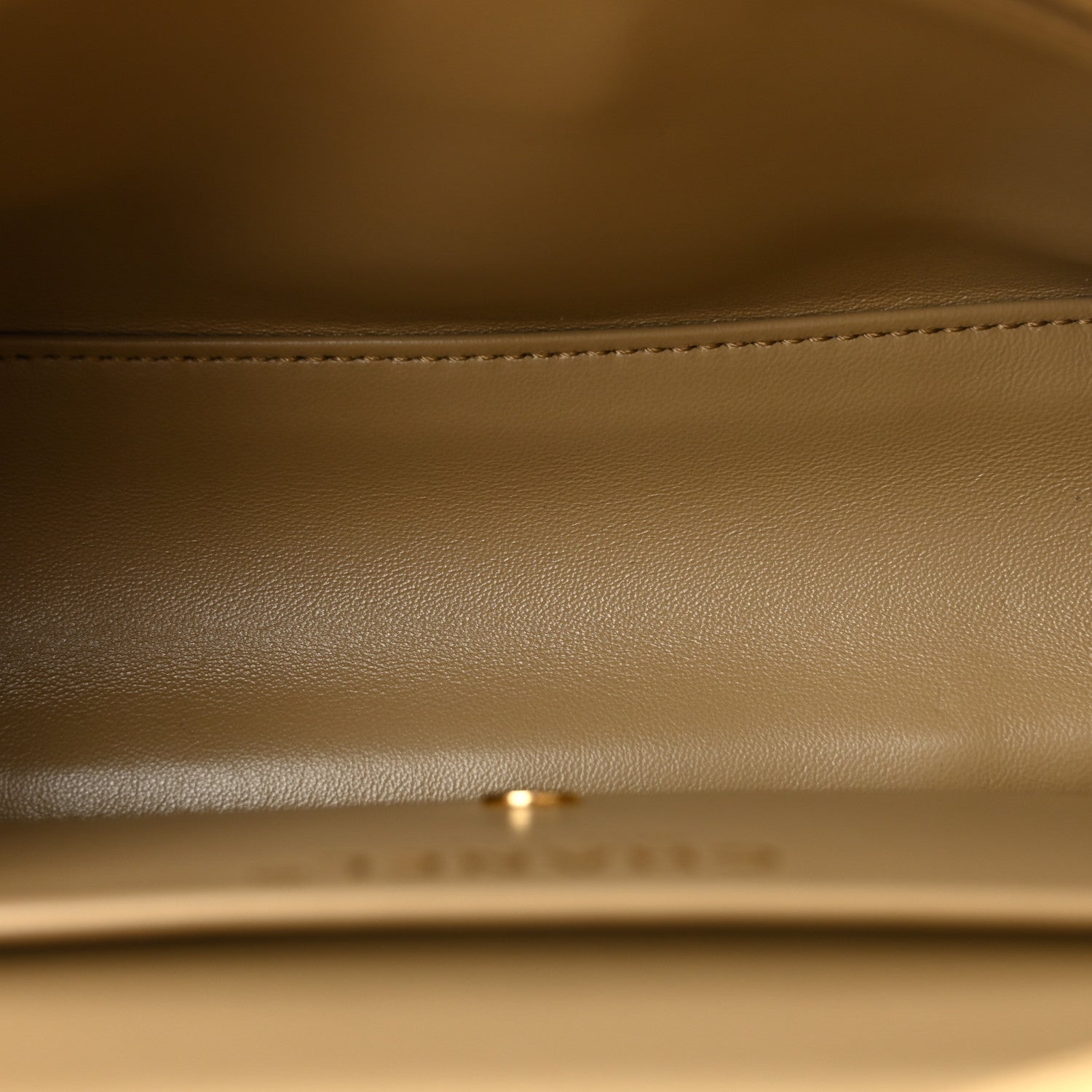 Suede Calfskin Mini Souplissimo Flap Dark Beige — view 5