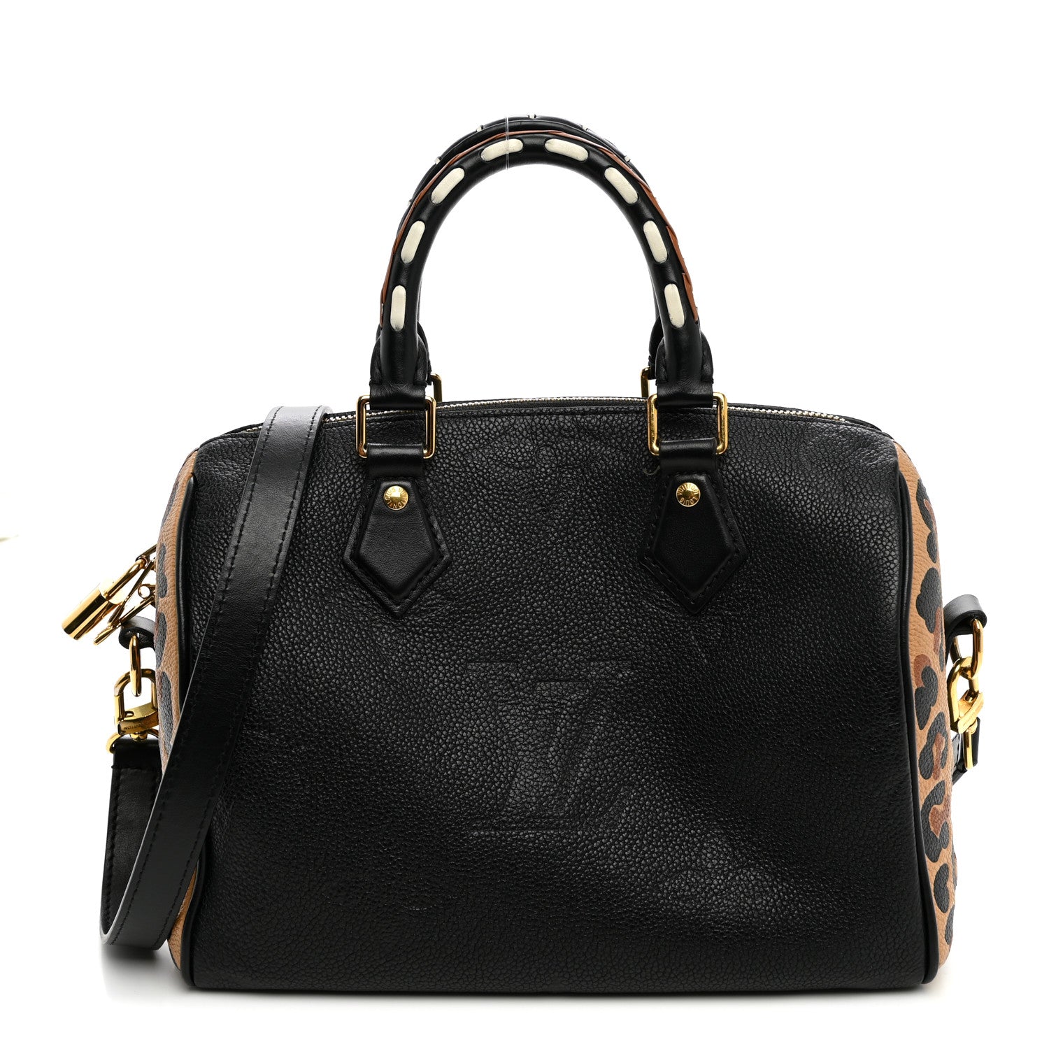 Empreinte Monogram Giant Wild At Heart Speedy Bandouliere 25 Black