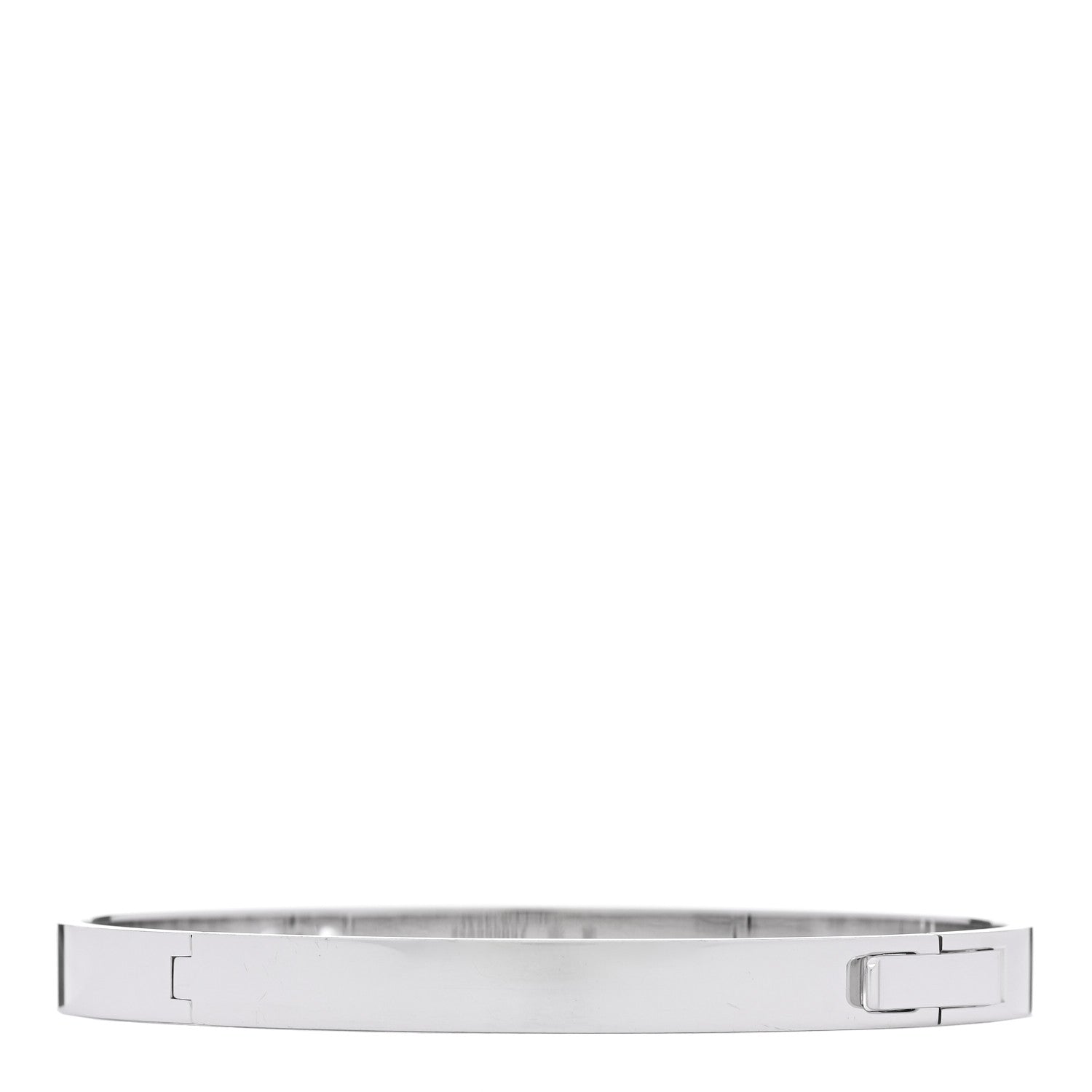 18K White Gold Diamond PM H D'Ancre Bracelet ST — view 2