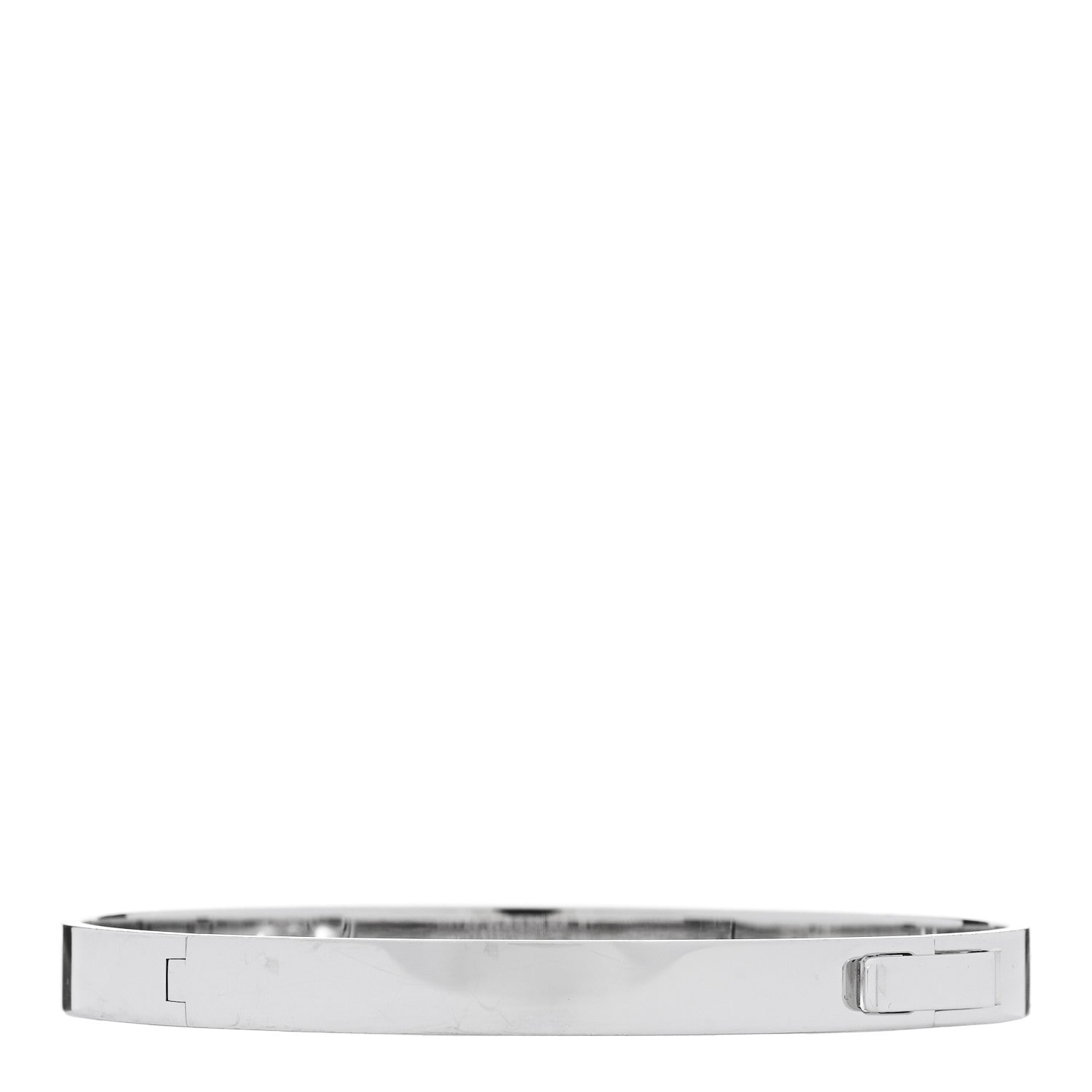 18K White Gold Diamond PM H D'Ancre Bracelet ST — view 2