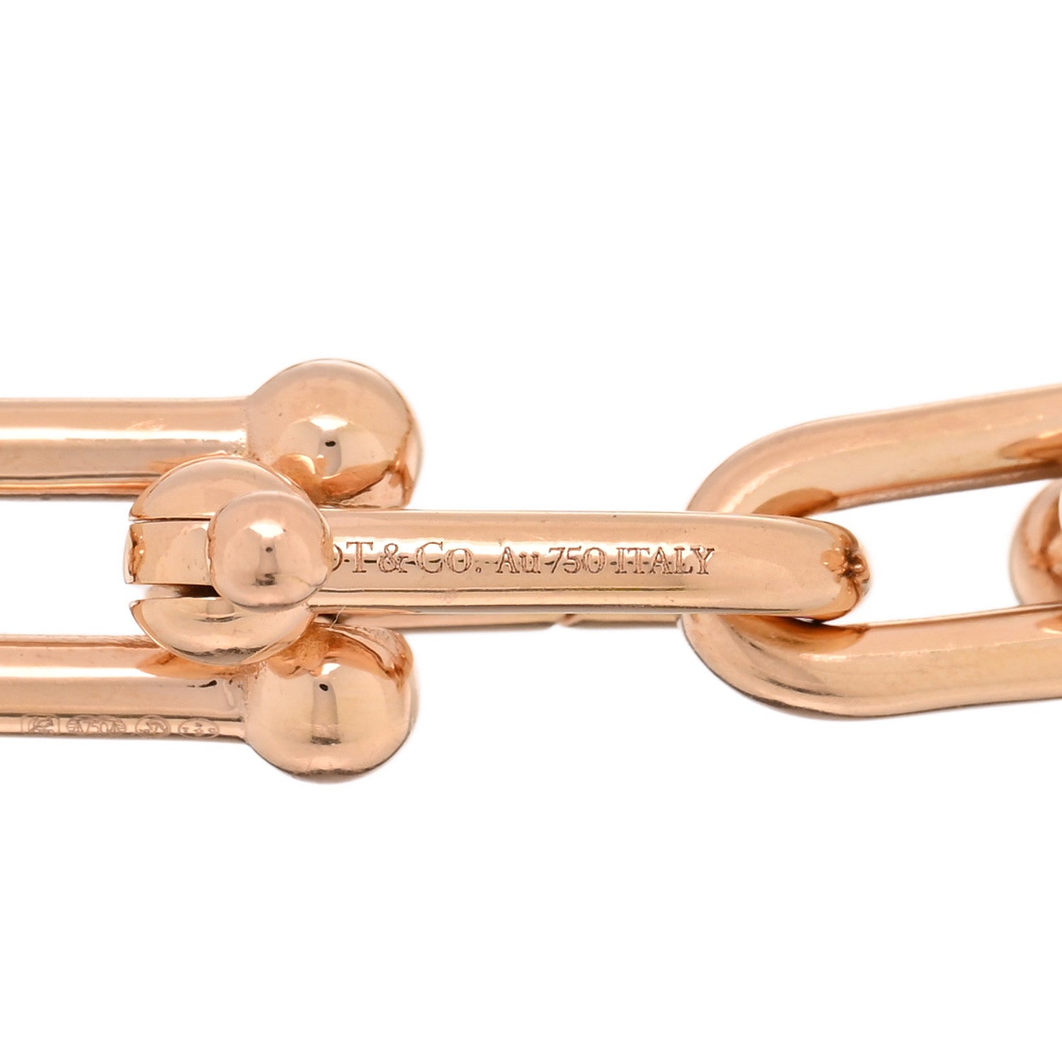 18K Rose Gold Medium HardWear Link Bracelet — view 3
