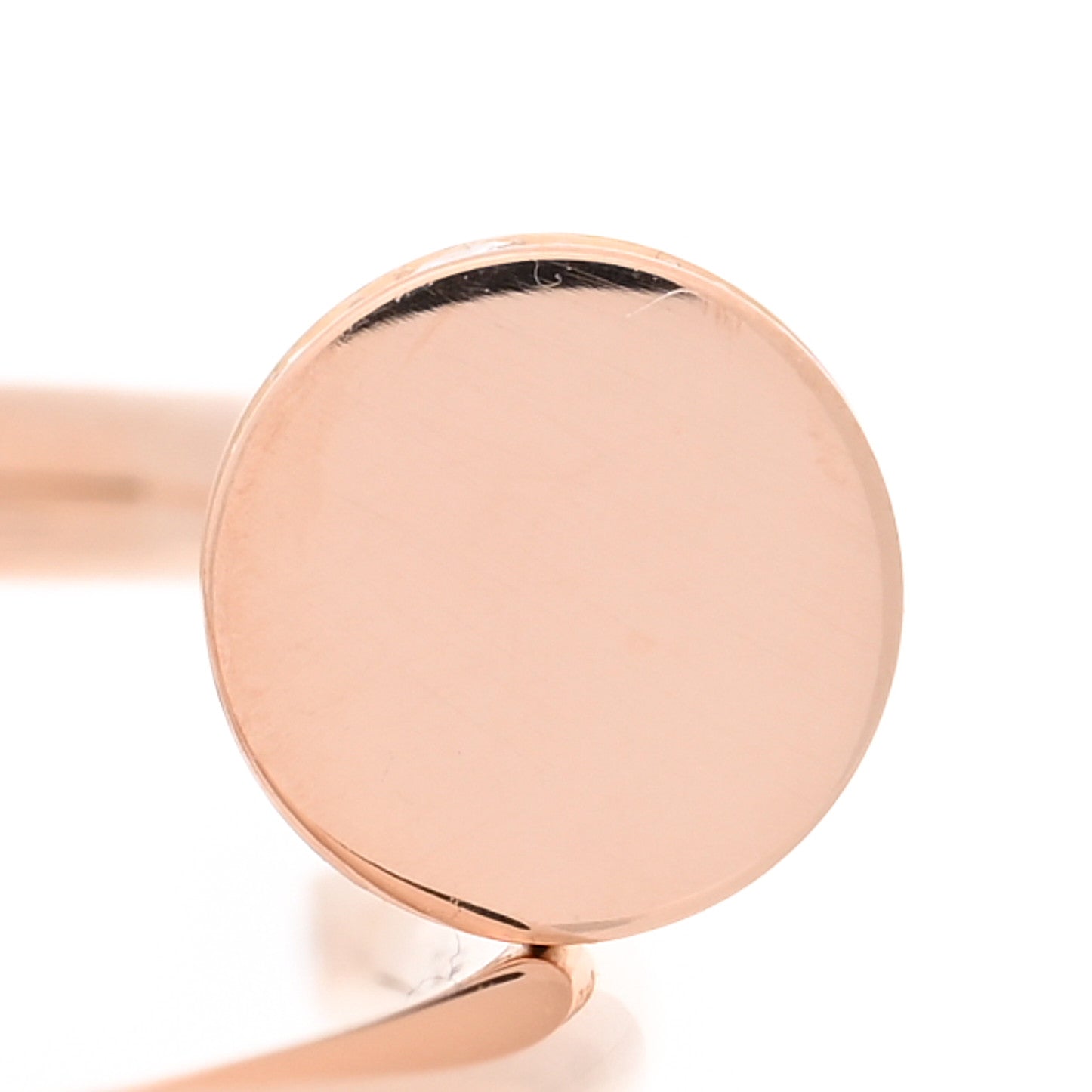 18K Pink Gold Diamond Small Juste Un Clou Bracelet 14 — view 4