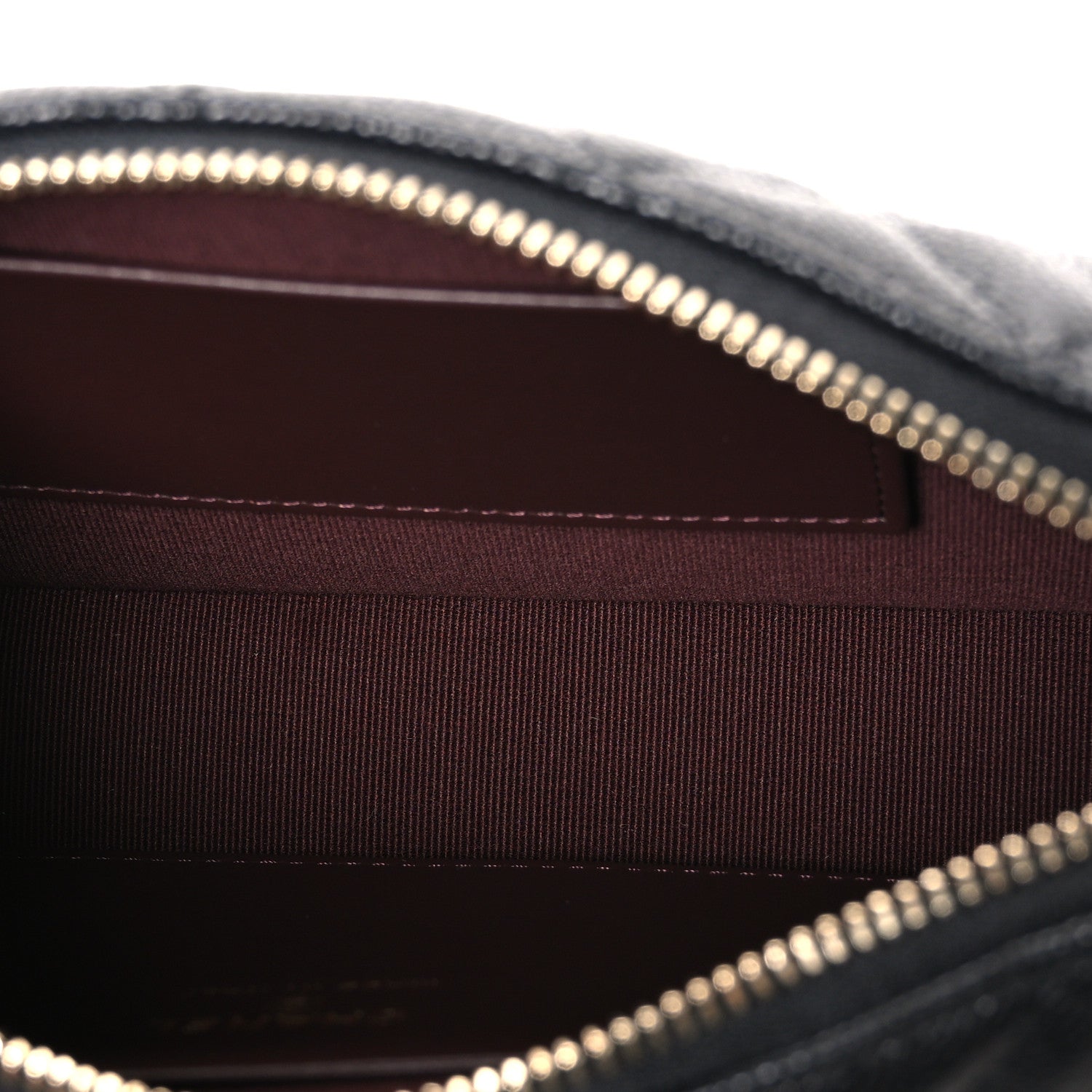 Caviar Quilted Purse With Chain Black — view 5