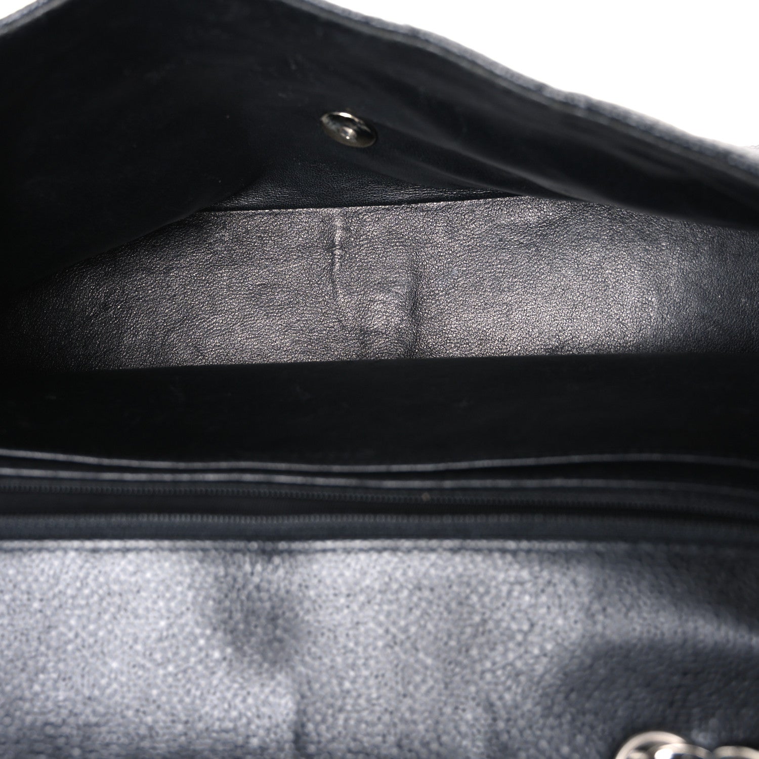 Caviar Quilted Jumbo Single Flap Black — view 5