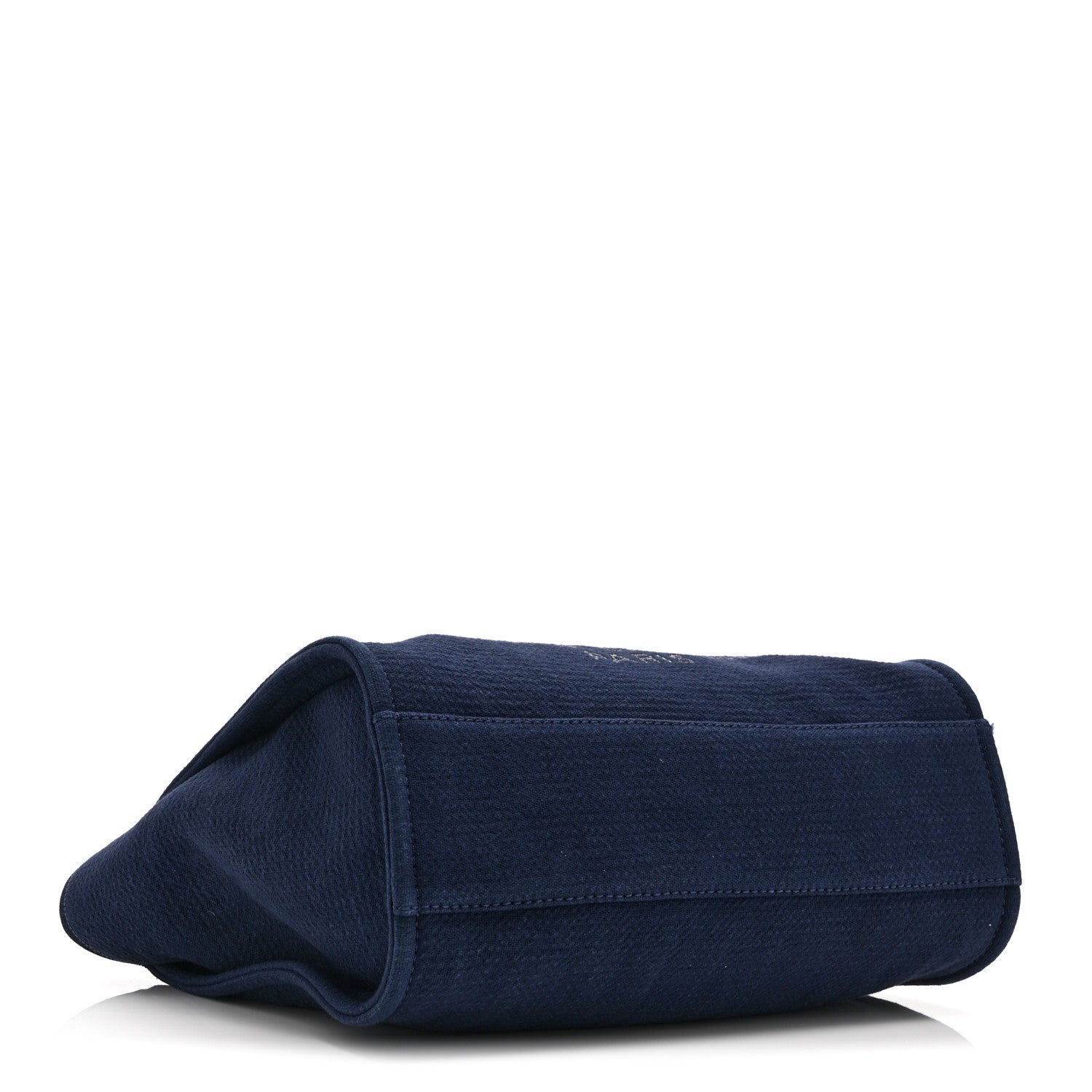 Mixed Fibers Small Deauville Tote Navy — view 5