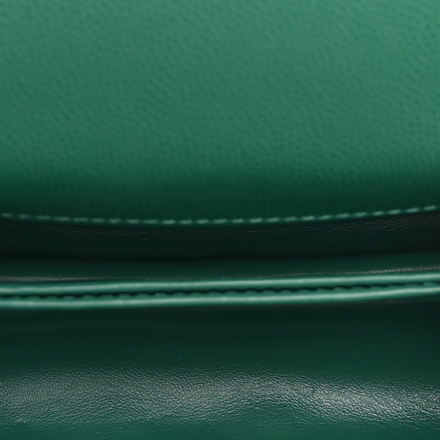 Caviar Quilted Extra Mini Coco Handle Flap Green — view 5