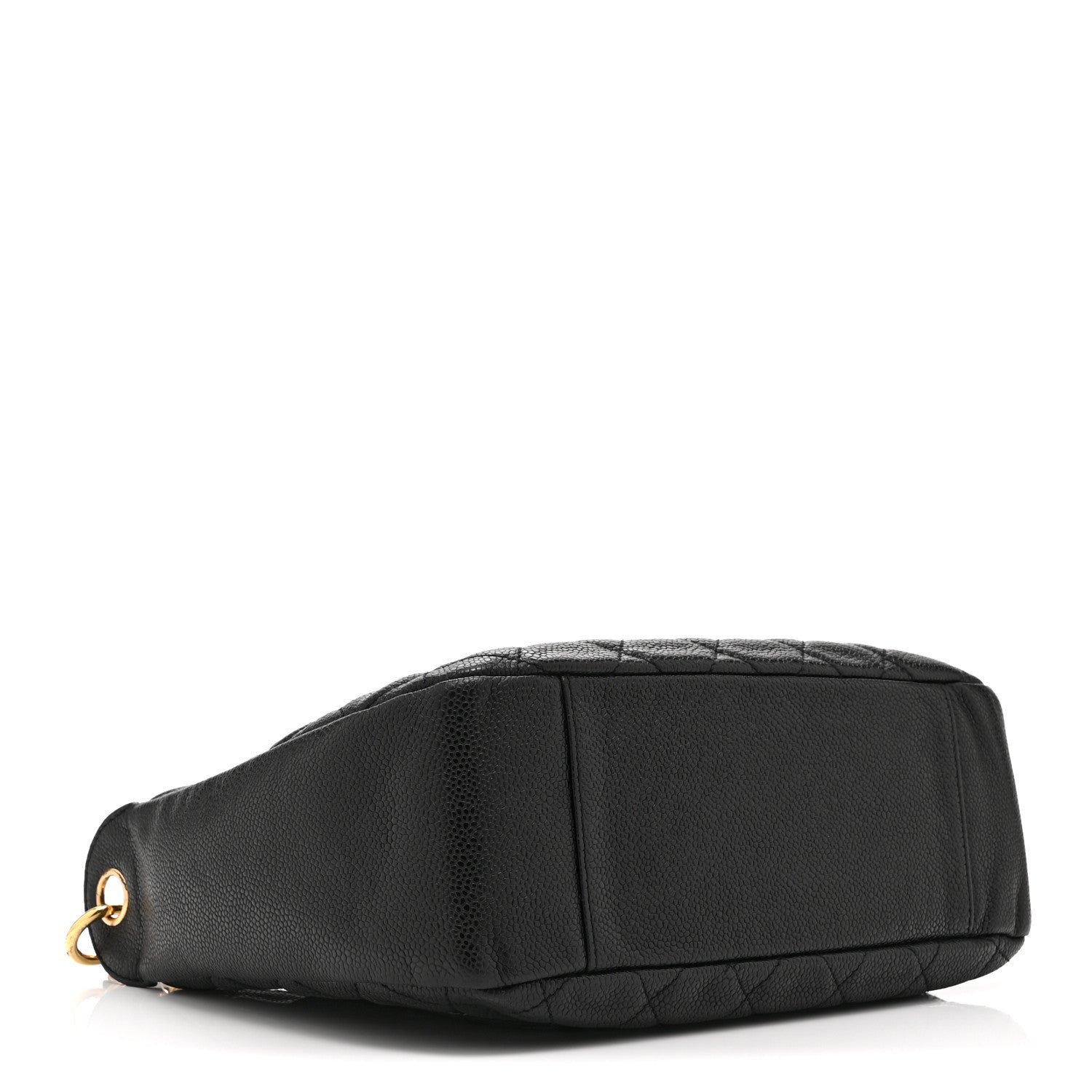 Caviar Quilted Timeless CC Shoulder Bag Black — view 4