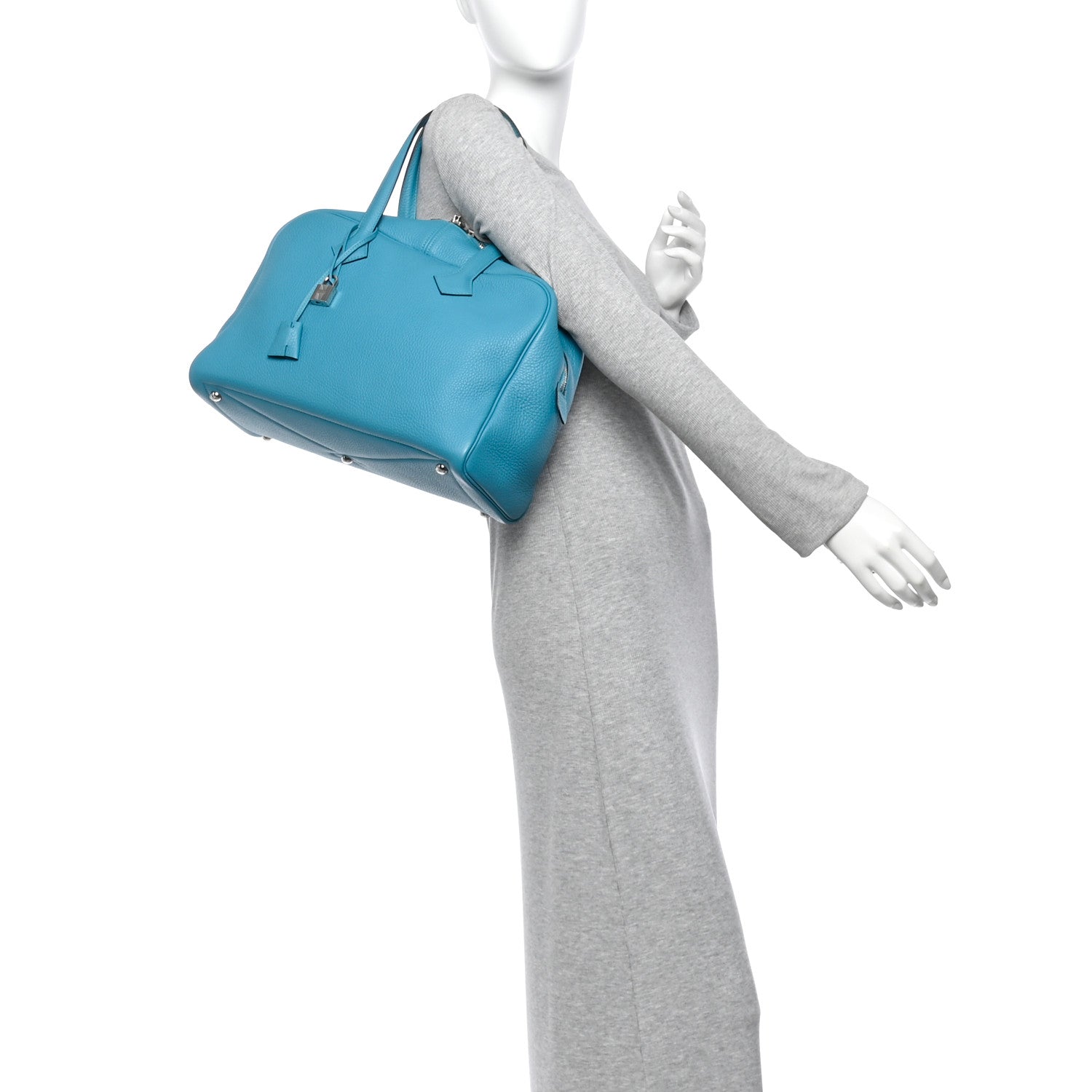 Taurillon Clemence Victoria II 35 Turquoise — view 2
