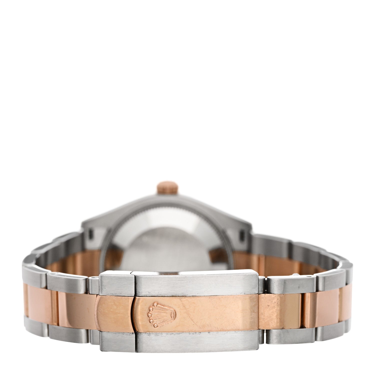 Stainless Steel 18K Everose Gold Diamond 31mm Oyster Perpetual Datejust Watch Silver 278271 — view 3