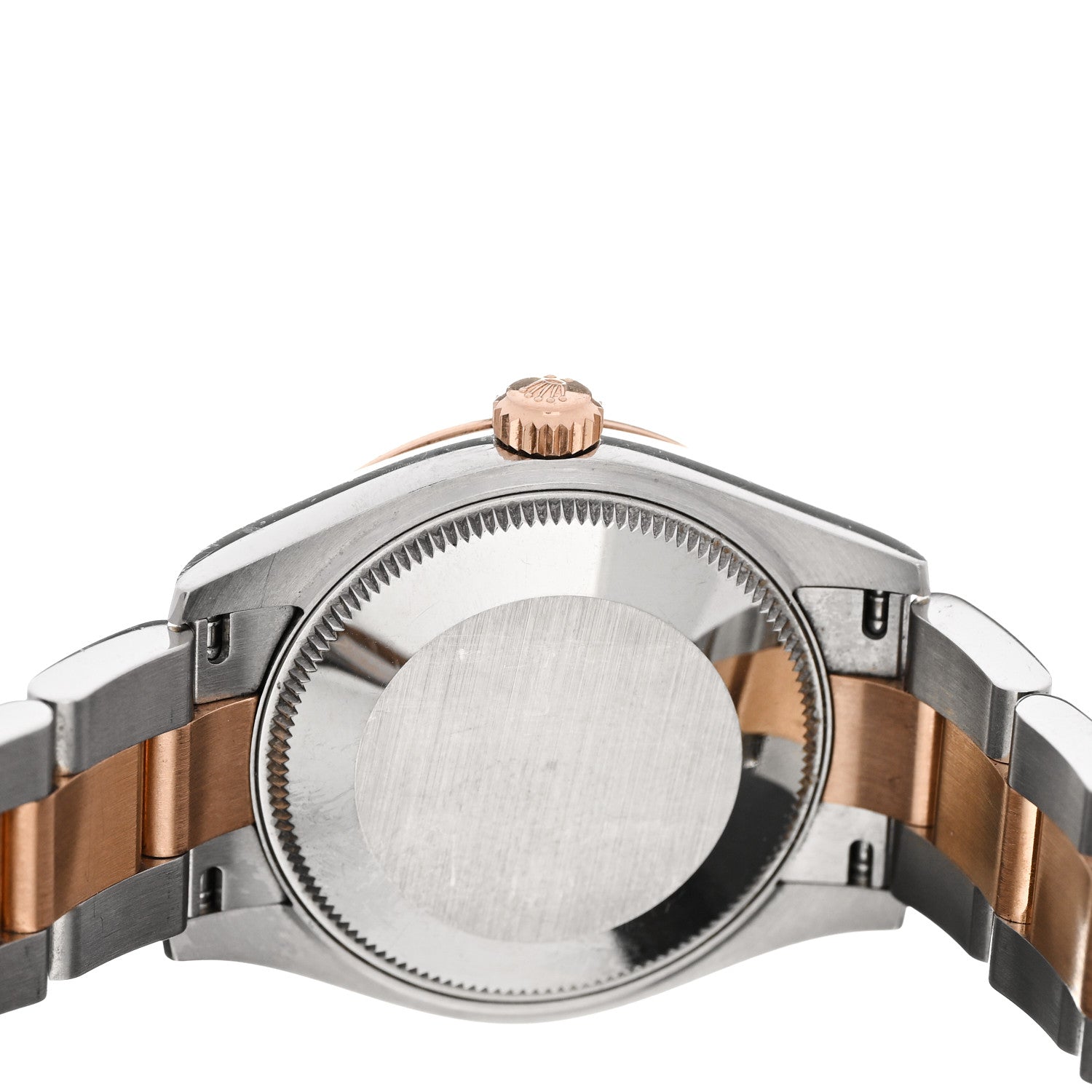 Stainless Steel 18K Everose Gold Diamond 31mm Oyster Perpetual Datejust Watch Silver 278271 — view 4