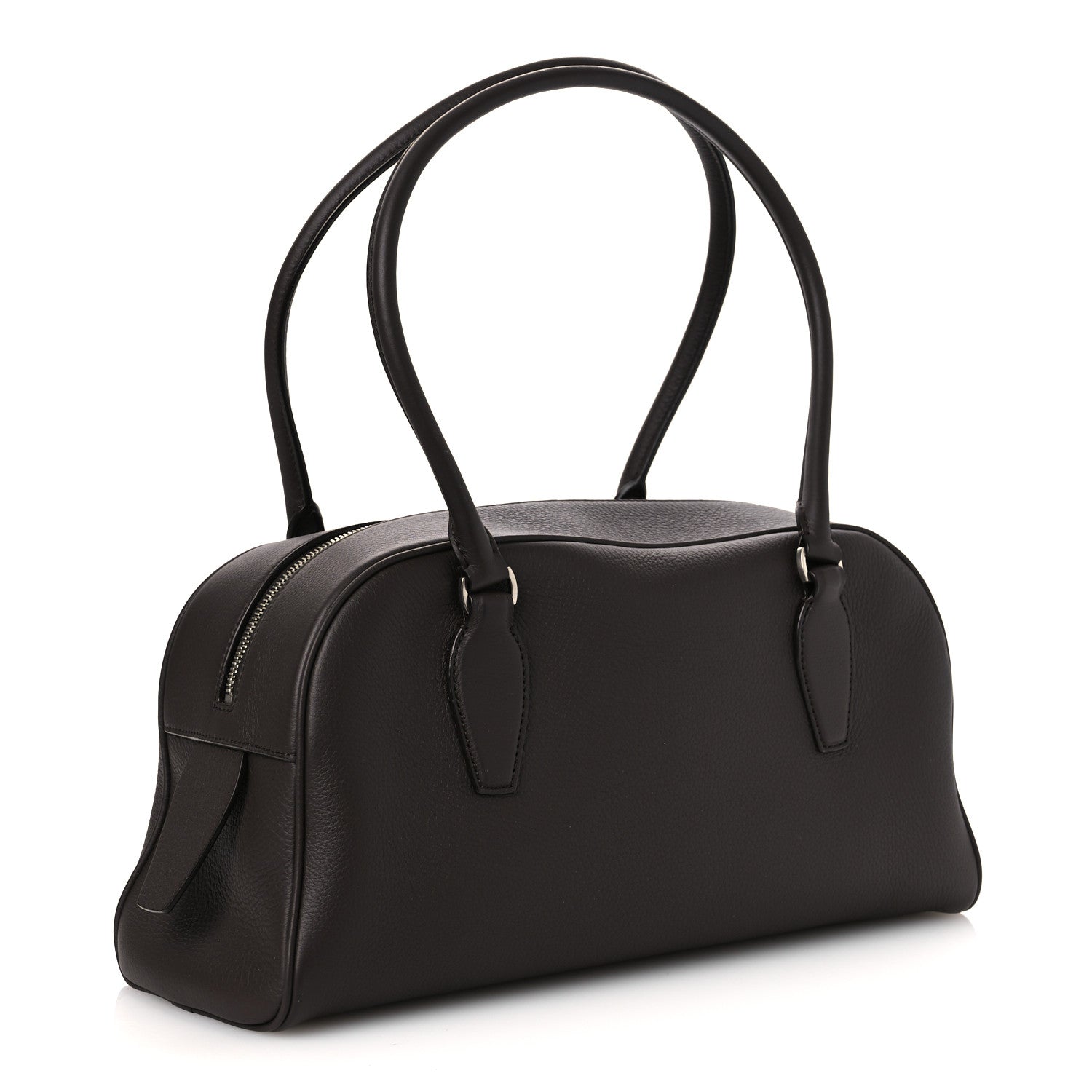Grained Calfskin EW India Deep Brown — view 3