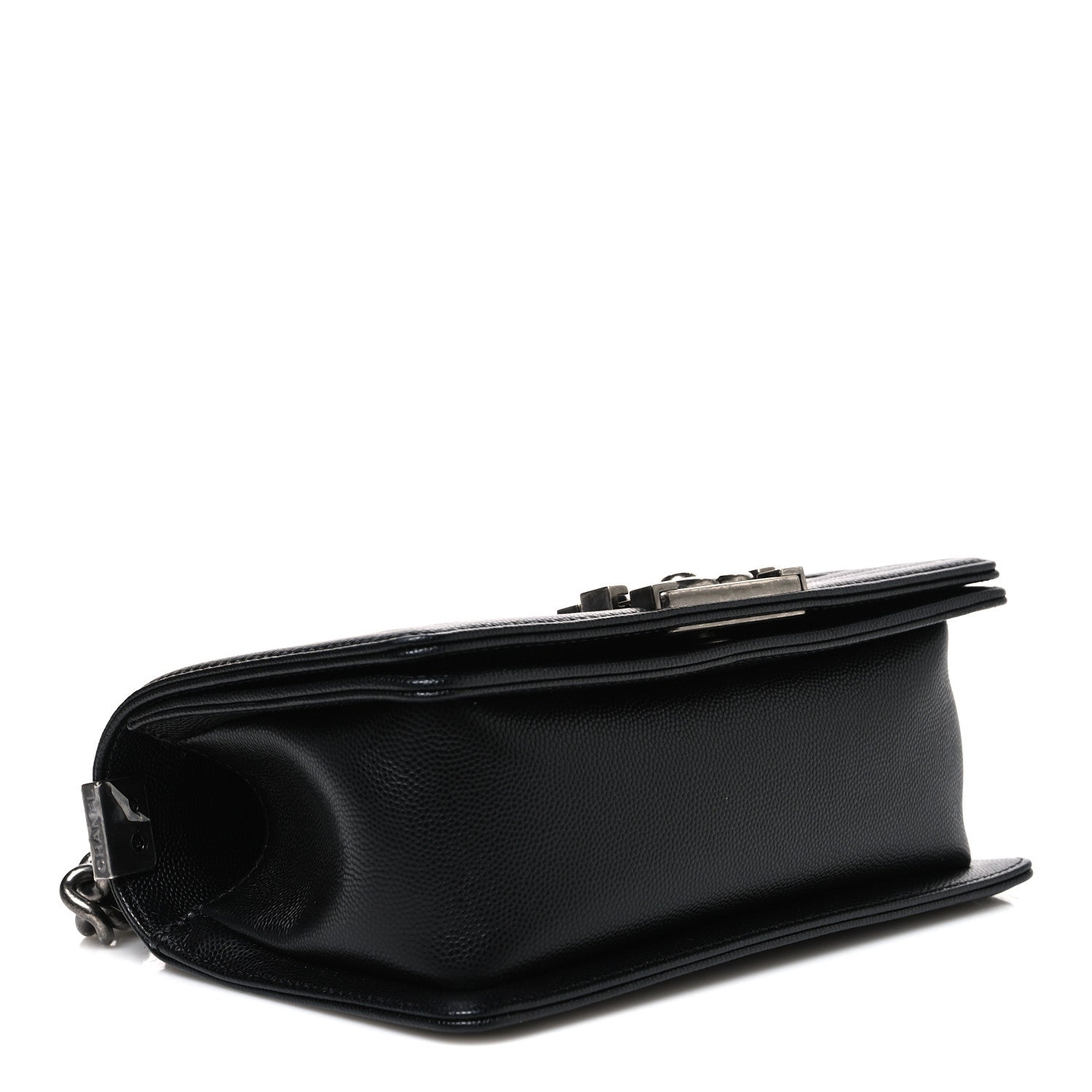 Caviar Quilted Small Boy Flap Black — view 4