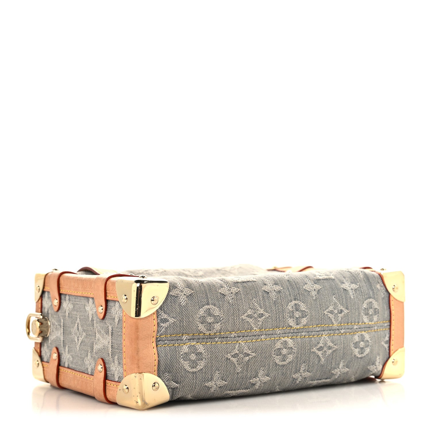 Monogram Denim Side Trunk MM Washed Gray — view 4