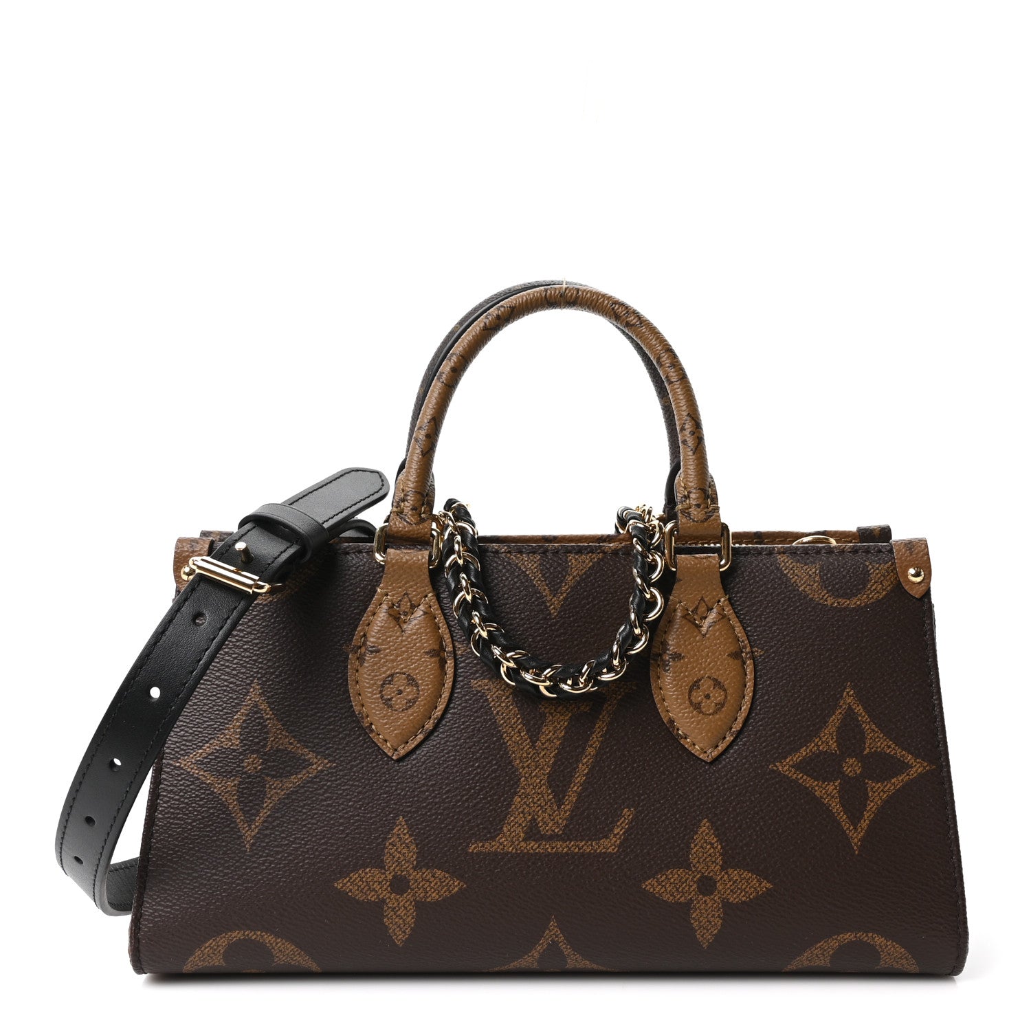 Reverse Monogram Giant OnTheGo East West Chain — view 2
