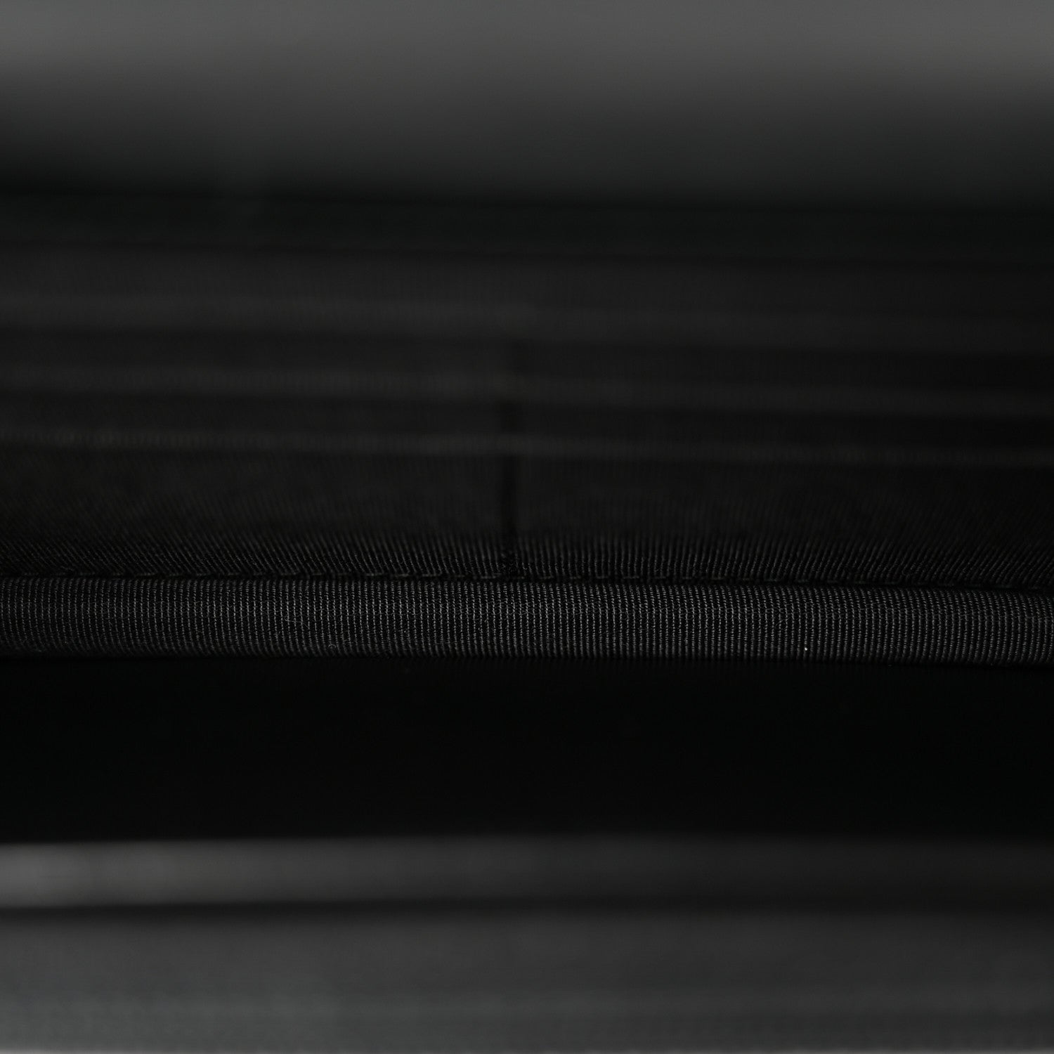Aged Calfskin Chevron Quilted Reissue Wallet On Chain WOC So Black — view 5
