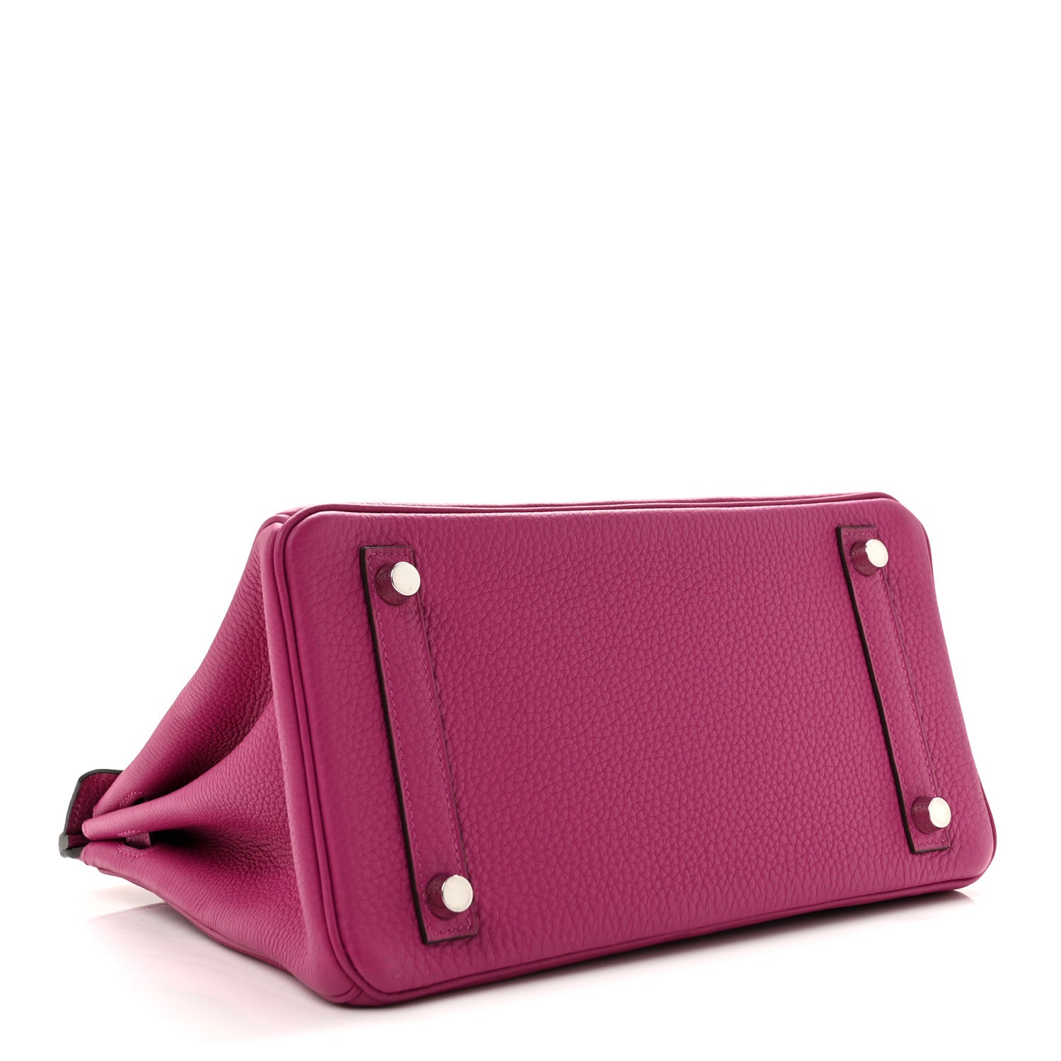 Togo Birkin 25 Rose Pourpre — view 4