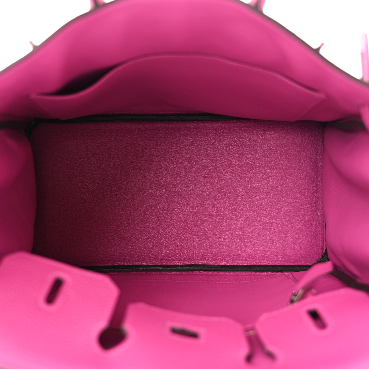 Togo Birkin 25 Rose Pourpre — view 5