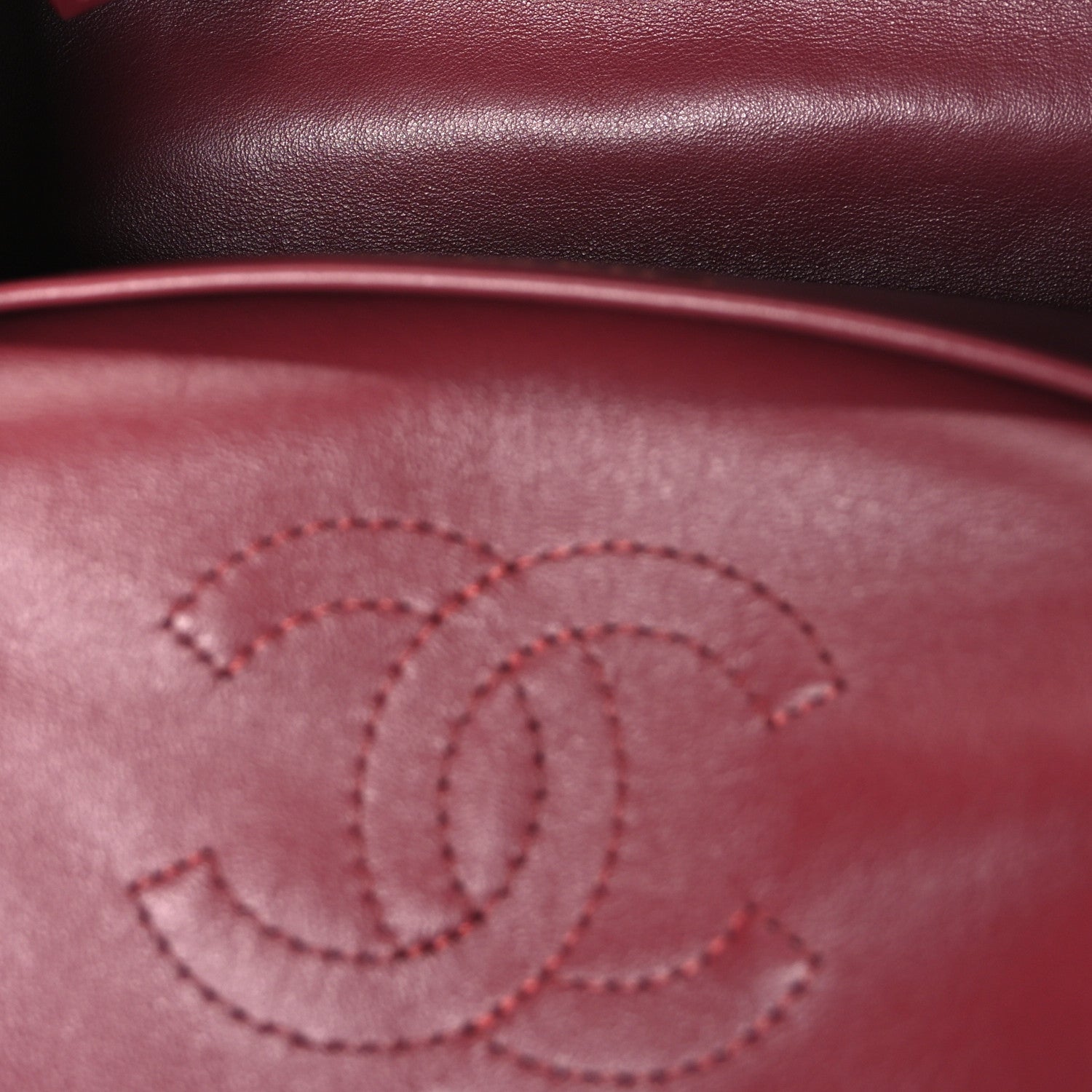 Grained Calfskin Mini Souplissimo Maxi Flap Black — view 5