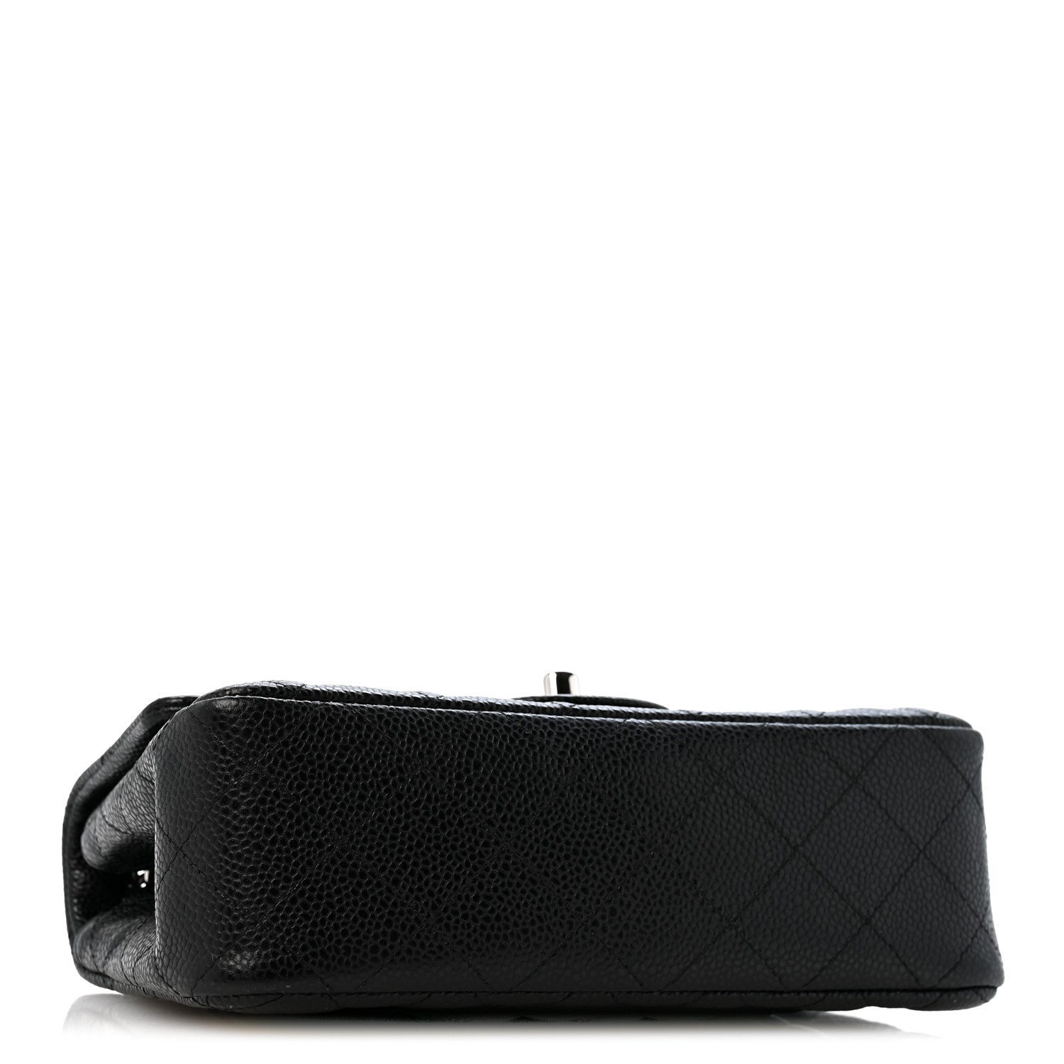 Caviar Quilted Mini Rectangular Flap Black — view 4
