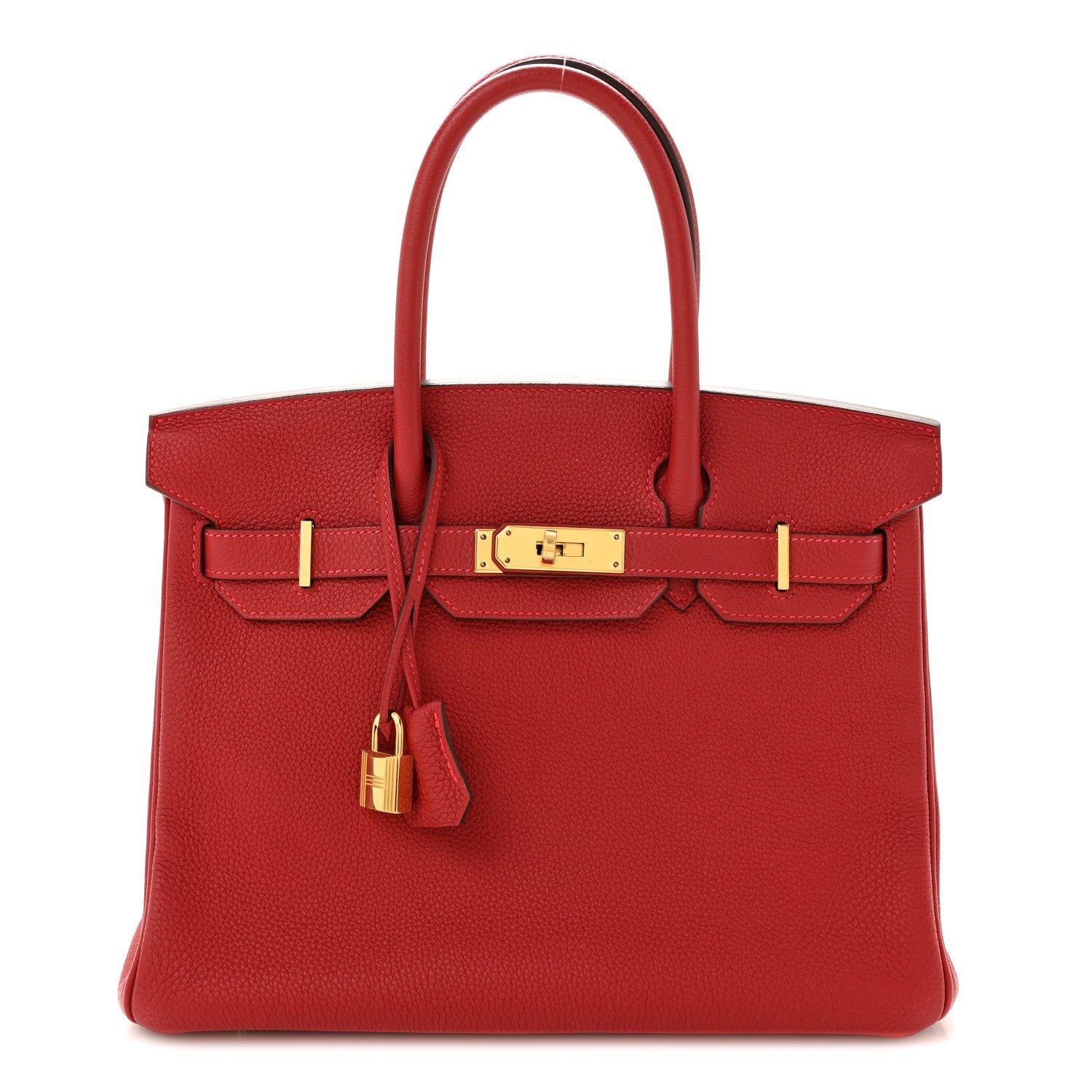 Togo BIRKIN 30 Rouge Casaque