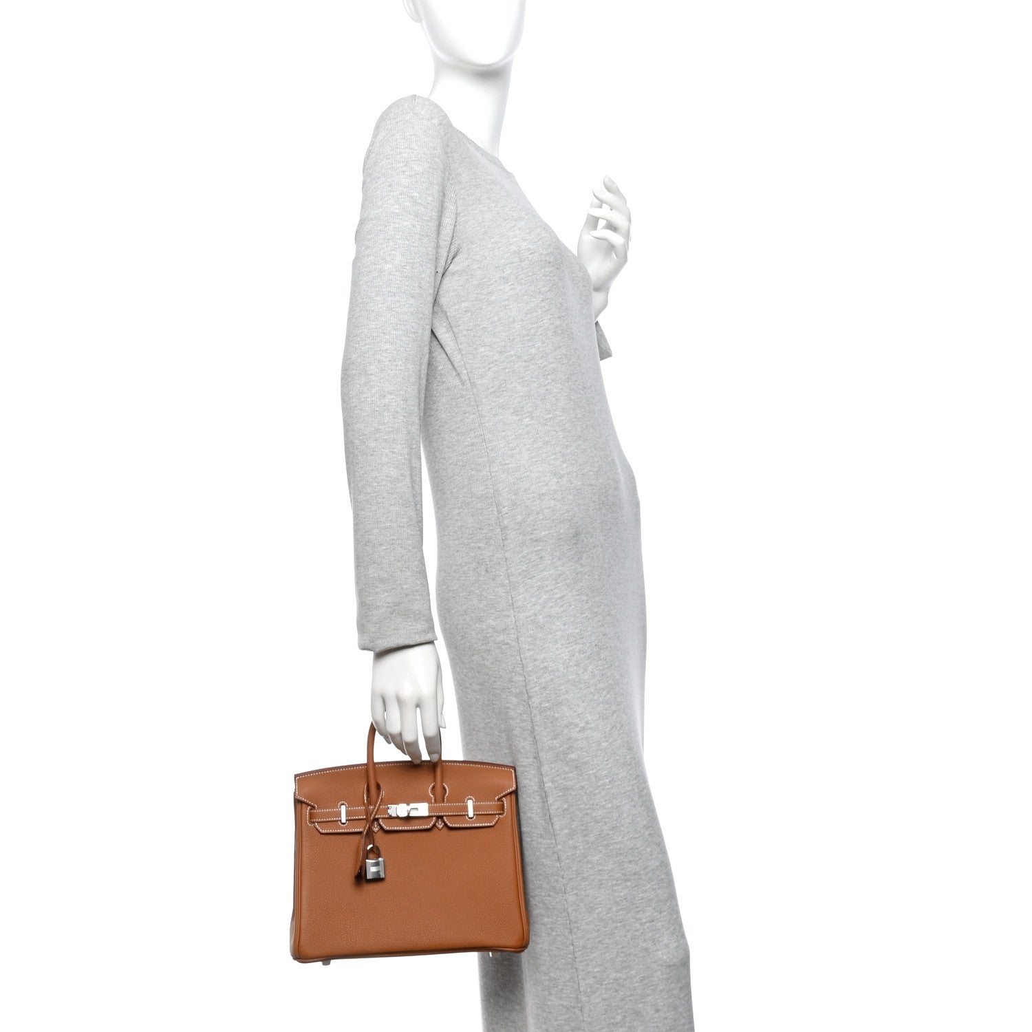 Togo Birkin 25 Gold — view 2
