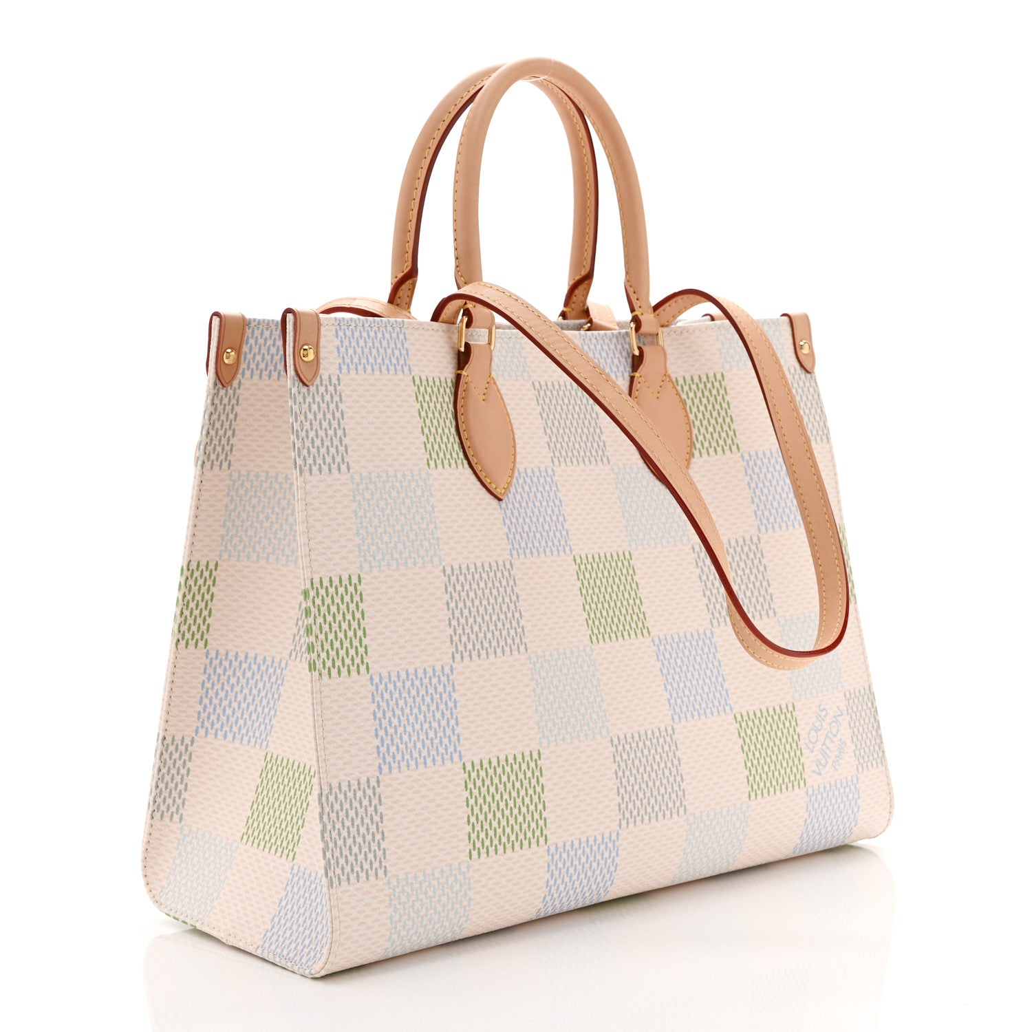 Damier Giant Onthego MM Pistachio — view 3