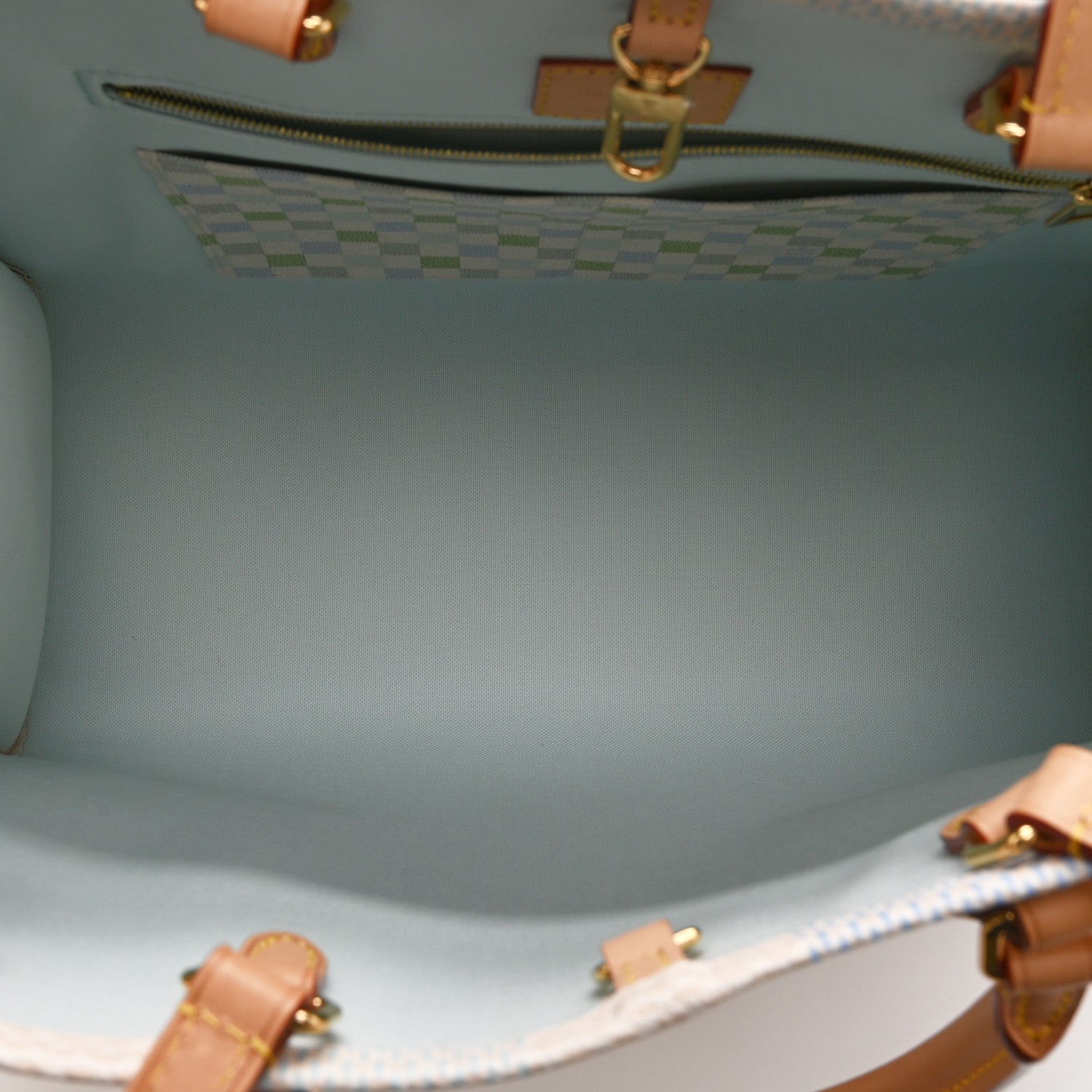 Damier Giant Onthego MM Pistachio — view 5