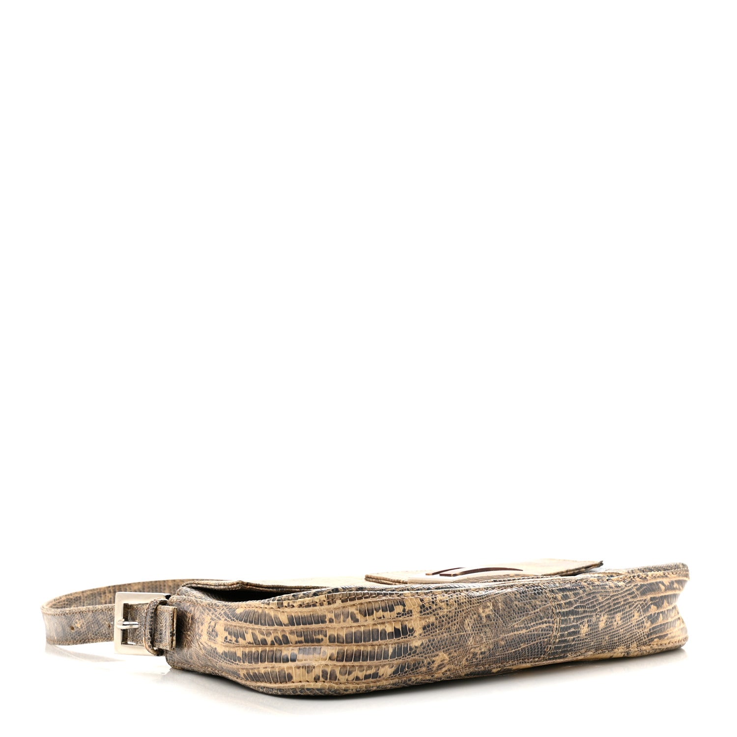 Iridescent Lizard Baguette Natural Multicolor — view 4
