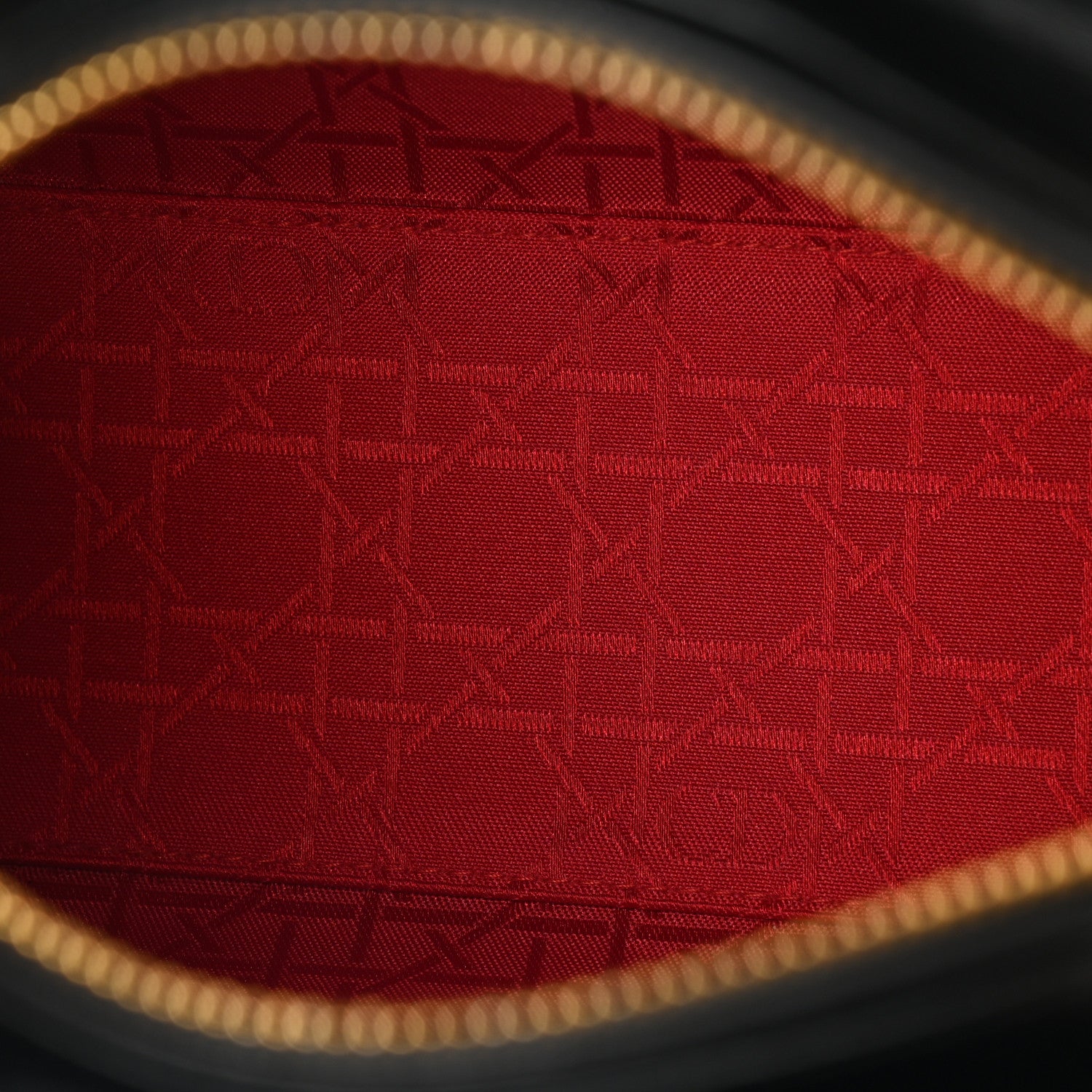 Lambskin Cannage Medium Lady Dior Black — view 5