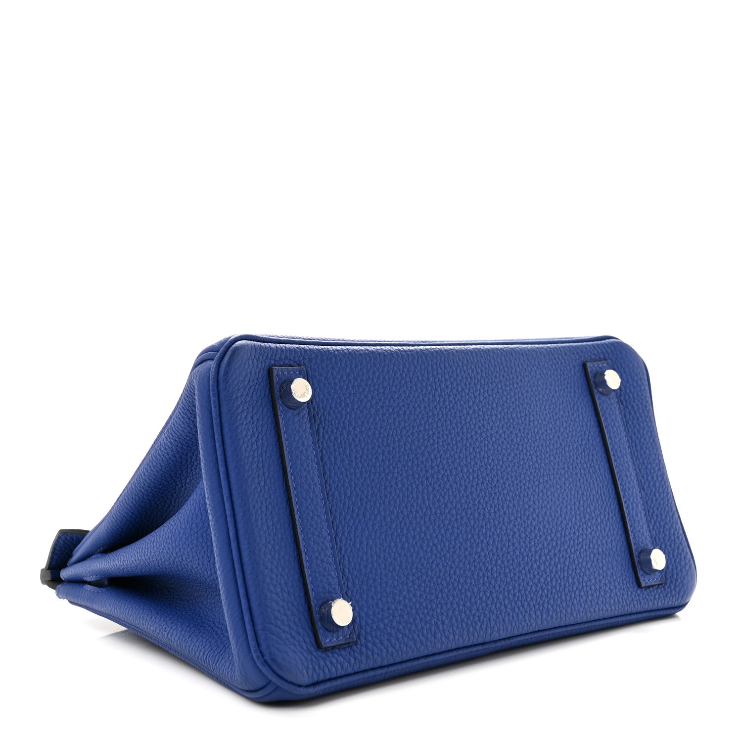 Togo Birkin 25 Bleu Electrique — view 4
