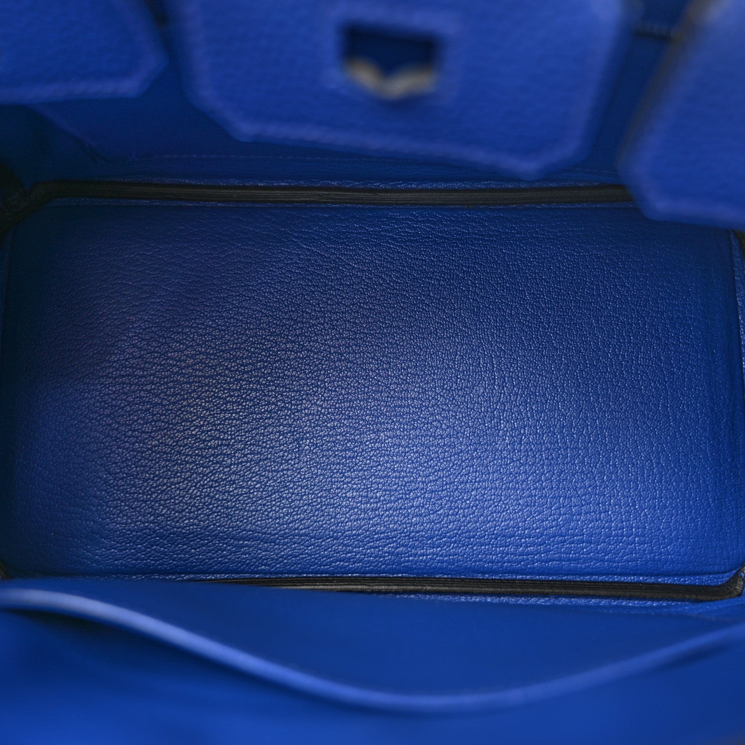 Togo Birkin 25 Bleu Electrique — view 5