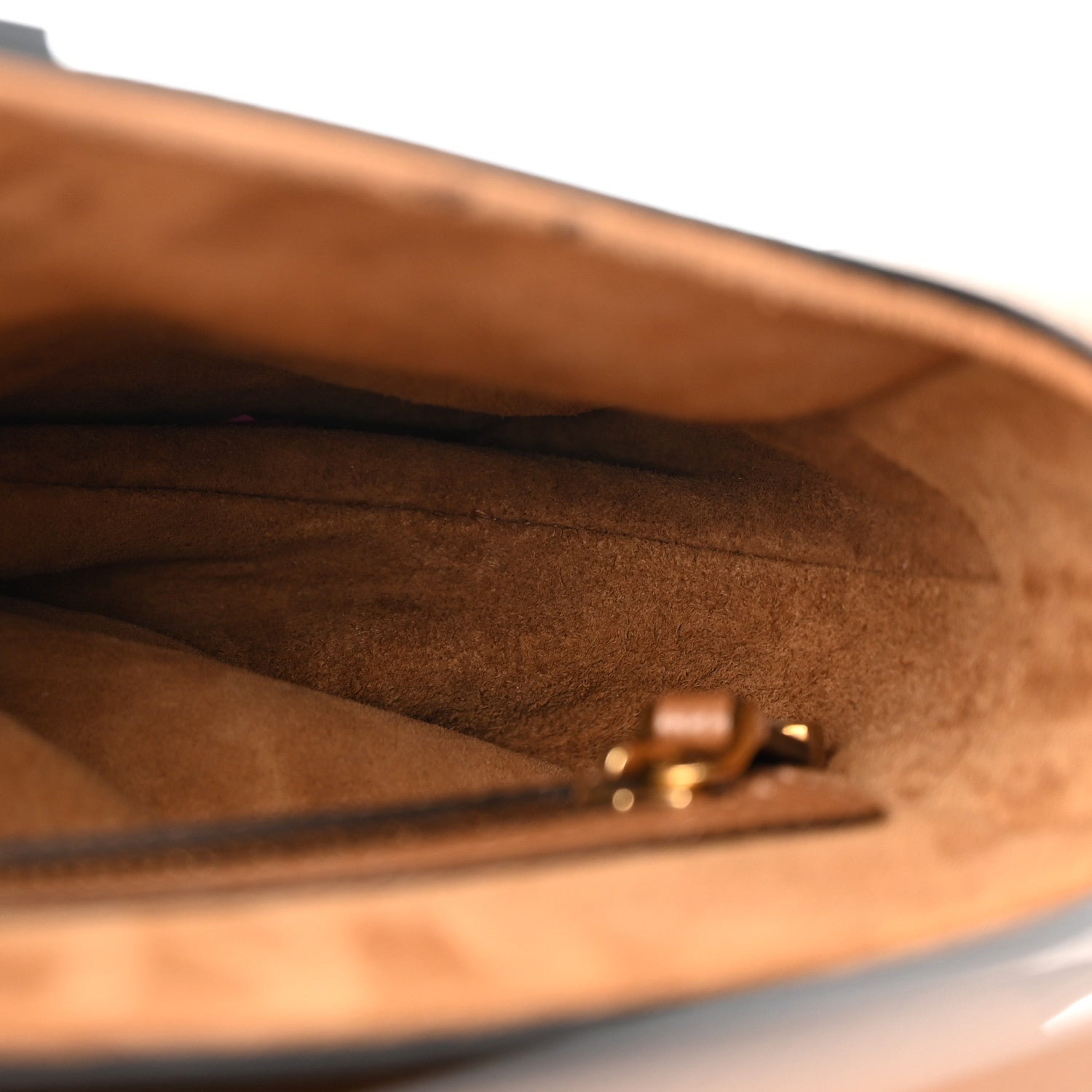 Grained Calfskin Saddle Bag Camello — view 5