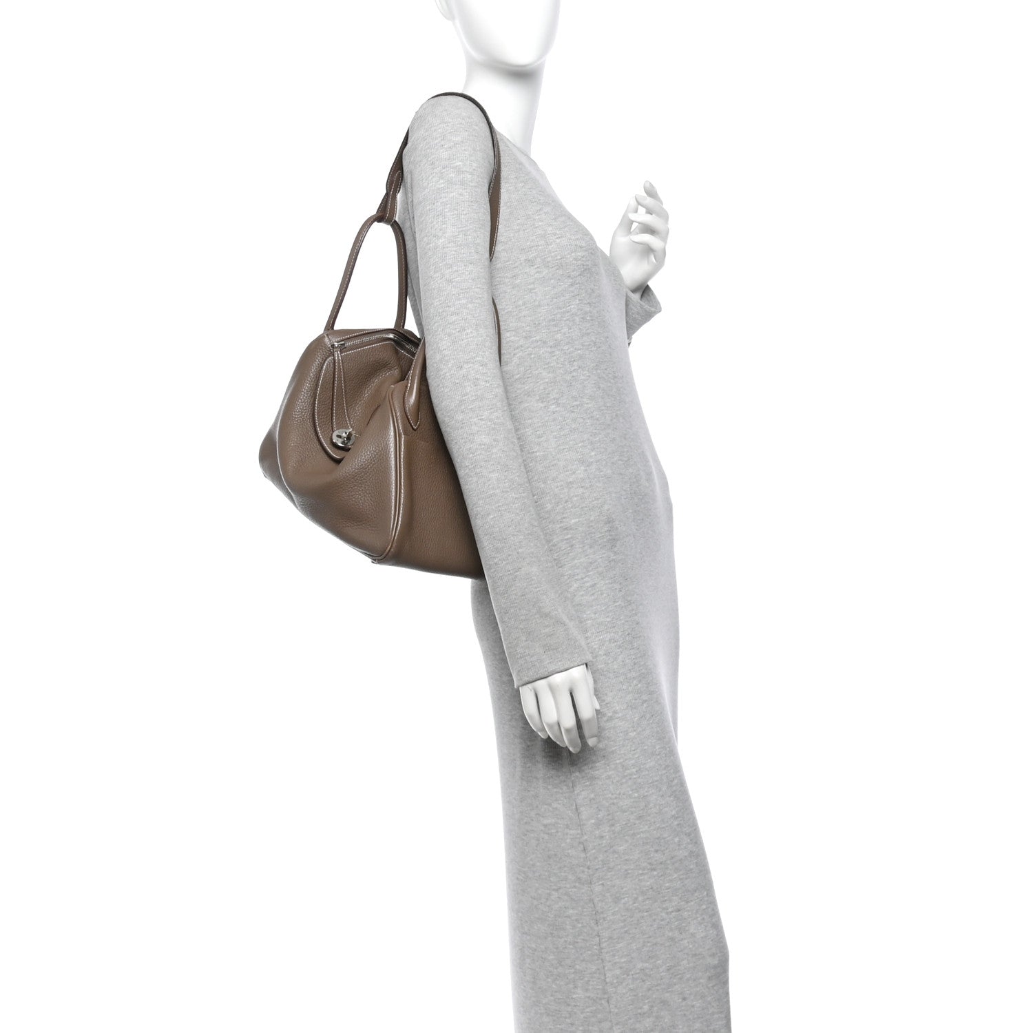 Taurillon Clemence Lindy 30 Etoupe — view 2