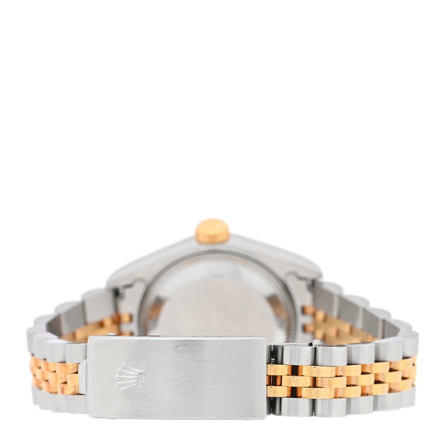 Stainless Steel 18K Yellow Gold Diamond 26mm Oyster Perpetual Datejust Watch Champagne 69173 — view 3