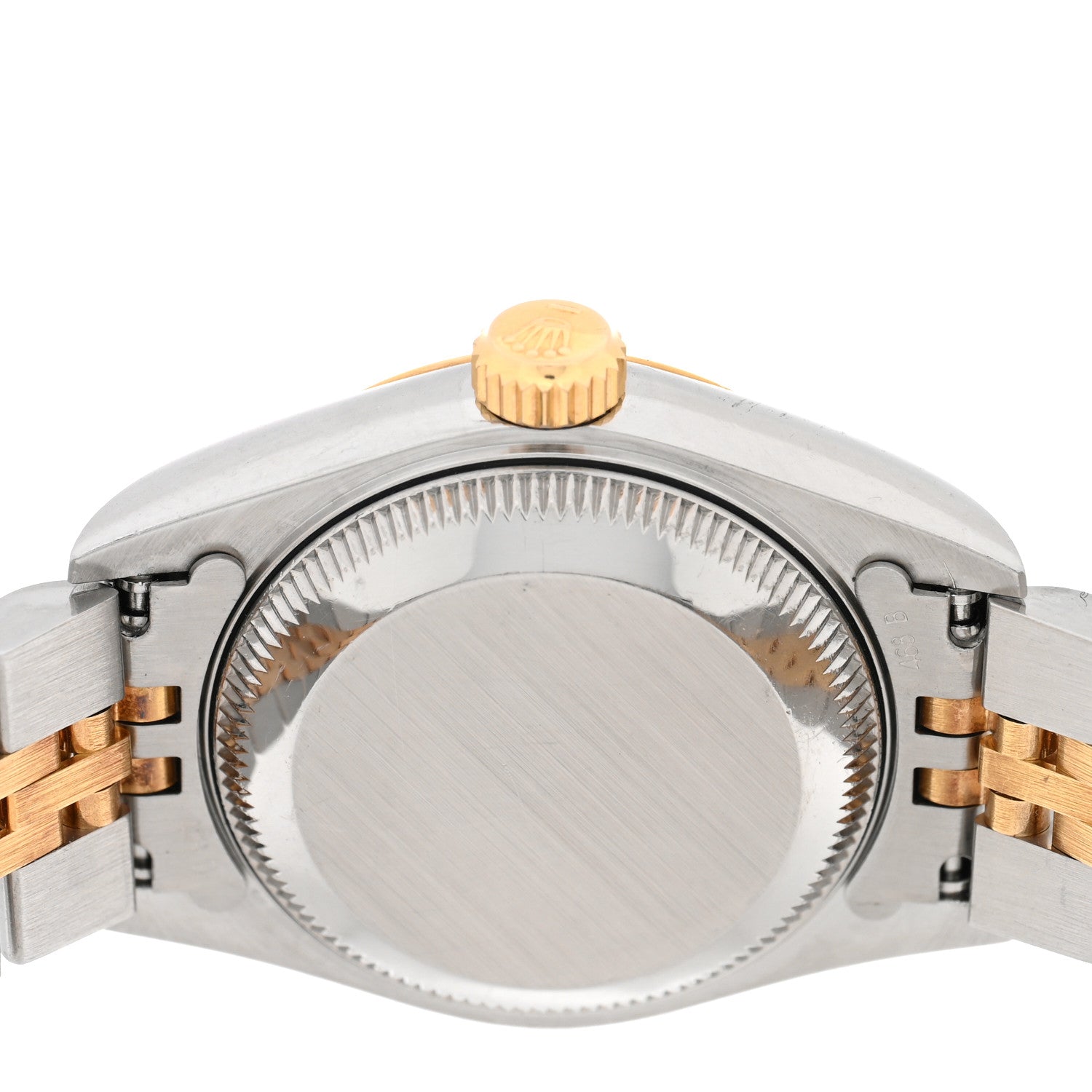 Stainless Steel 18K Yellow Gold Diamond 26mm Oyster Perpetual Datejust Watch Champagne 69173 — view 4