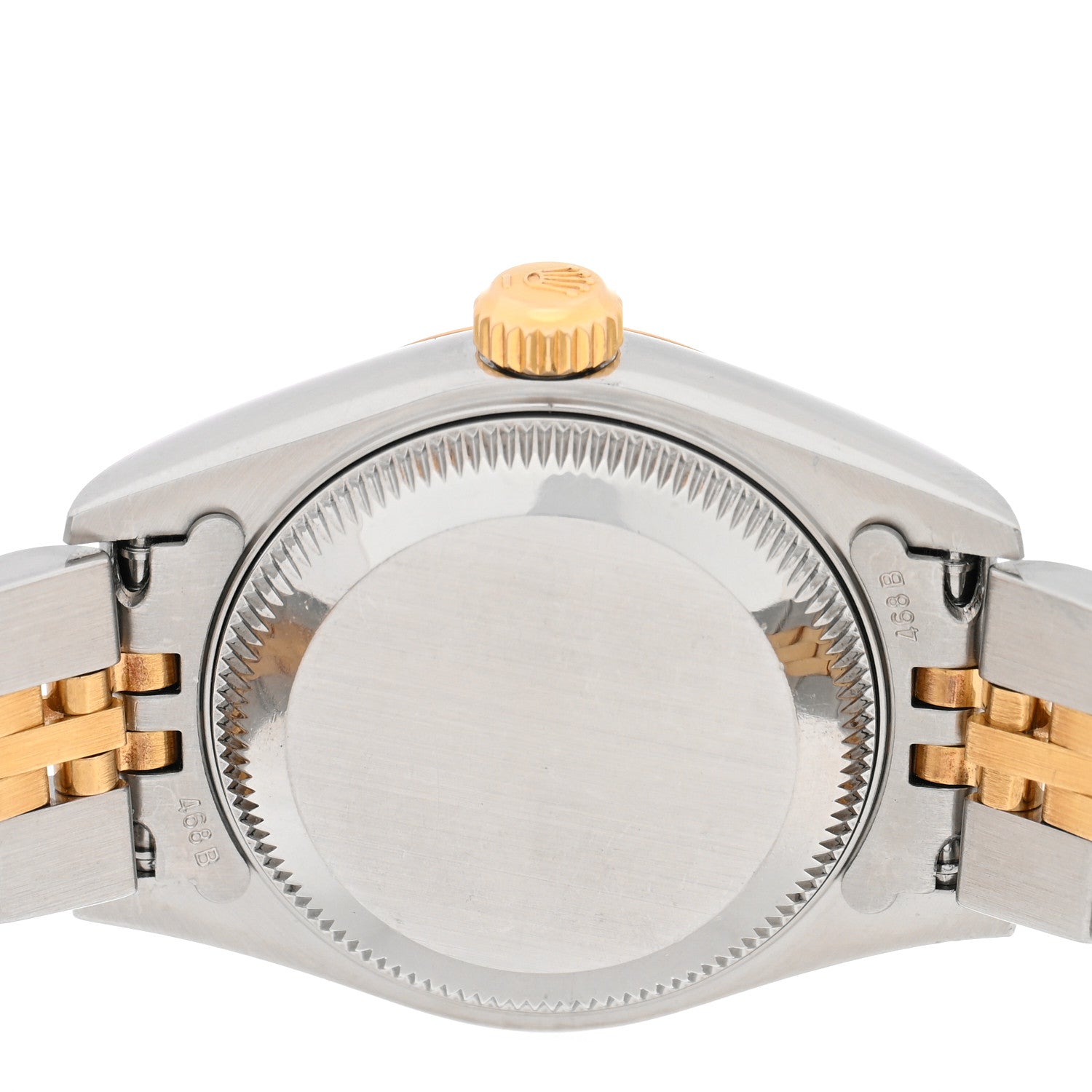 Stainless Steel 18K Yellow Gold Diamond 26mm Oyster Perpetual Datejust Watch Champagne Jubilee 79173 — view 4