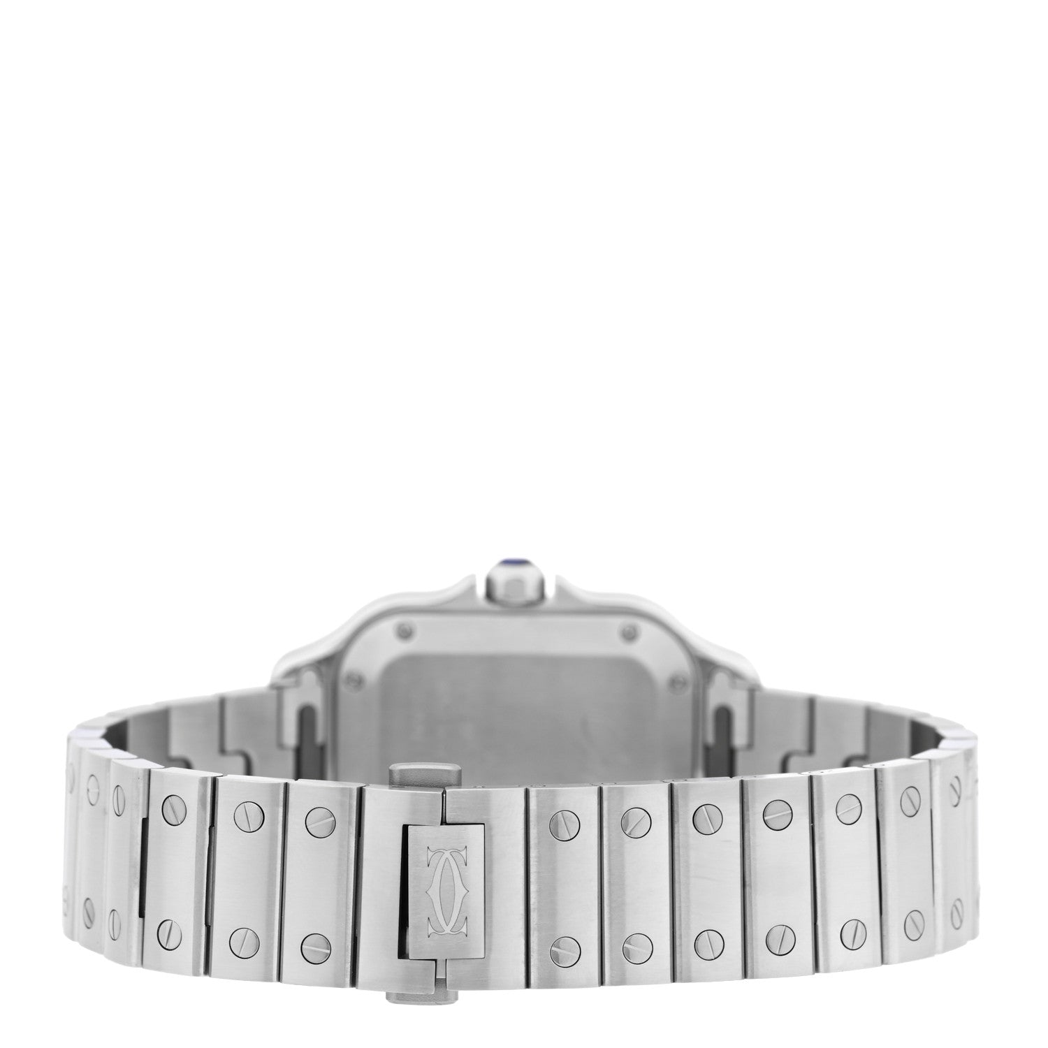 Stainless Steel 35mm Santos de Cartier Automatic Watch — view 3
