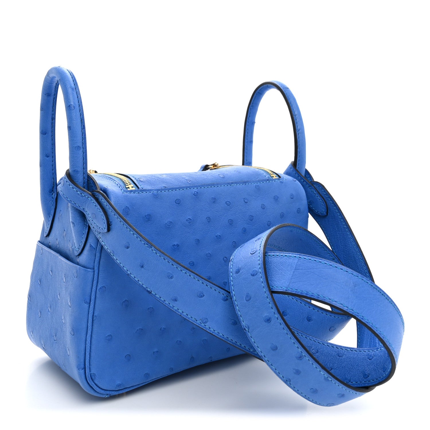 Ostrich Verso Mini Lindy 20 Bleuet Gris Perle — view 3