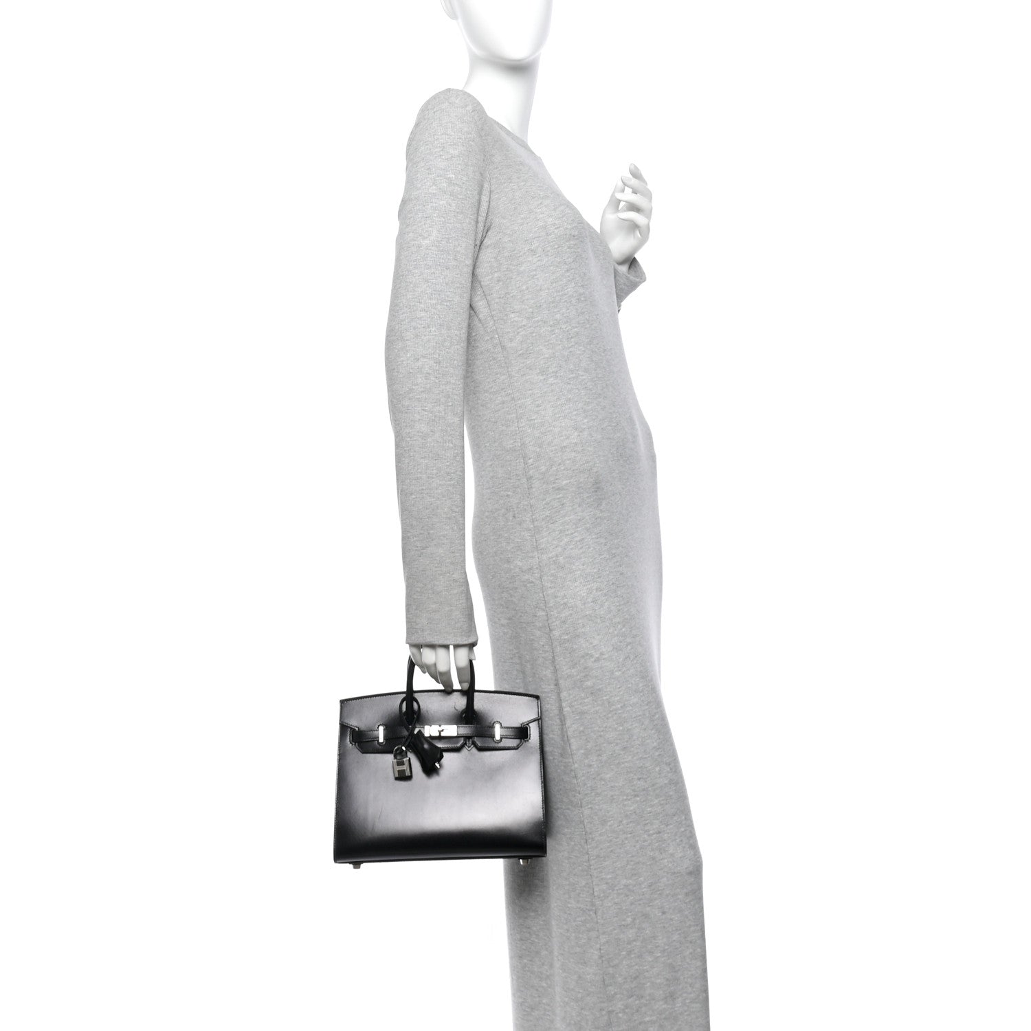 Box Birkin Sellier 25 Black — view 2