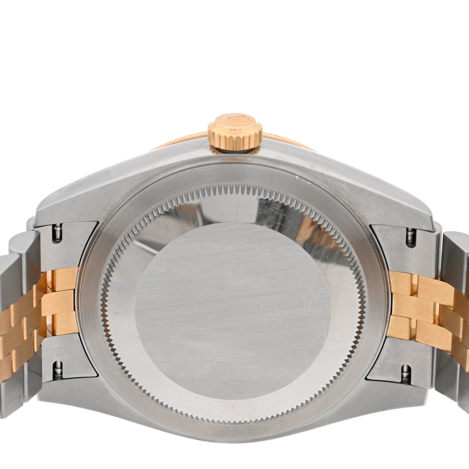 18K Yellow Gold Stainless Steel 42mm Oyster Perpetual Sky-Dweller Watch Bright Black 326933 — view 4