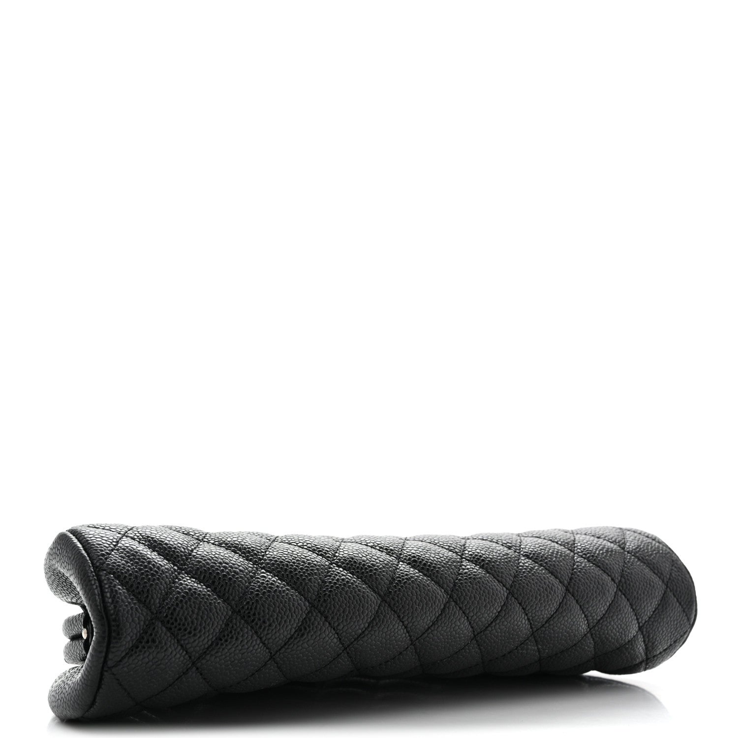 Caviar Quilted Timeless Clutch Black — view 4