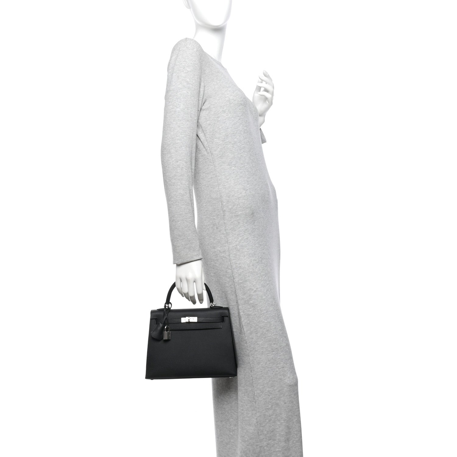 Epsom Kelly Sellier 25 Black — view 2