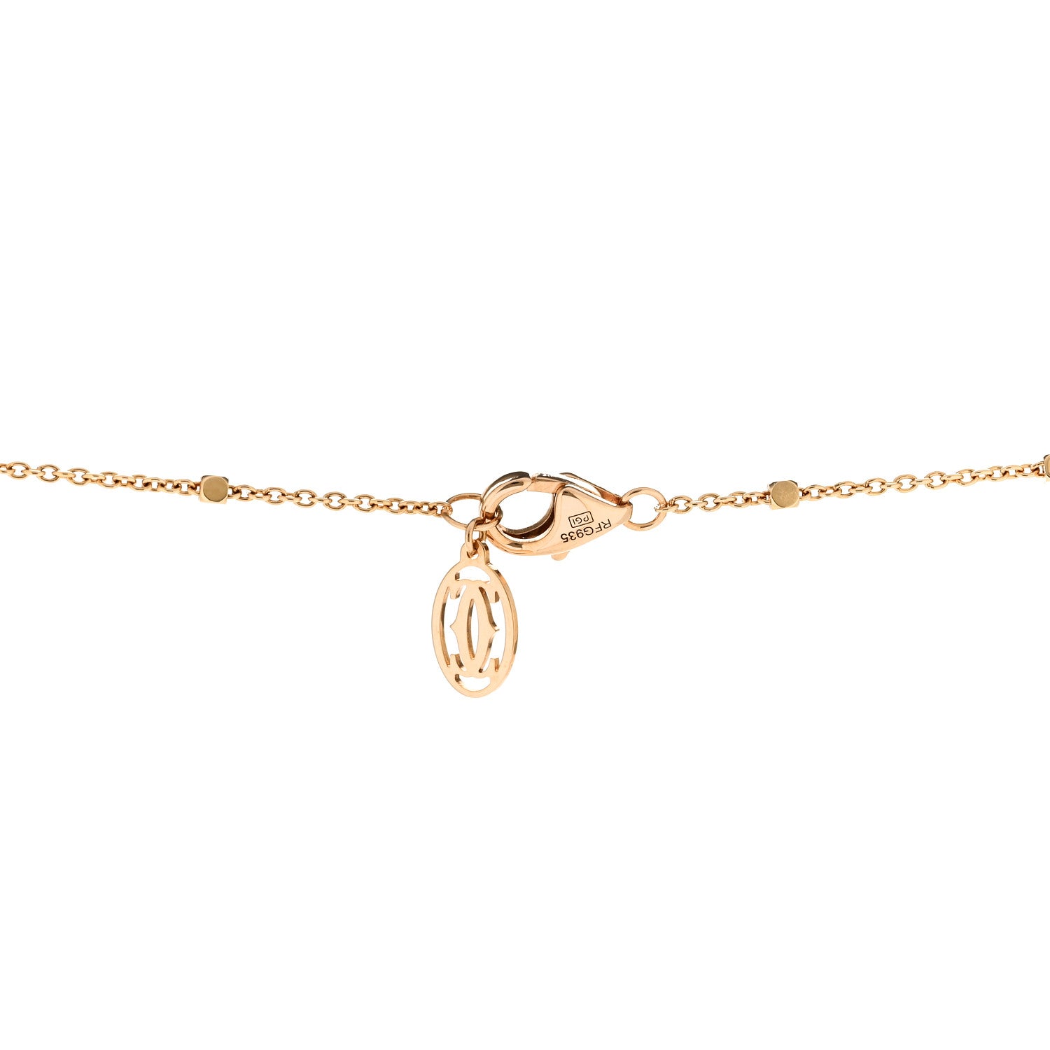 18K Pink Gold Small Clash de Cartier Necklace — view 4