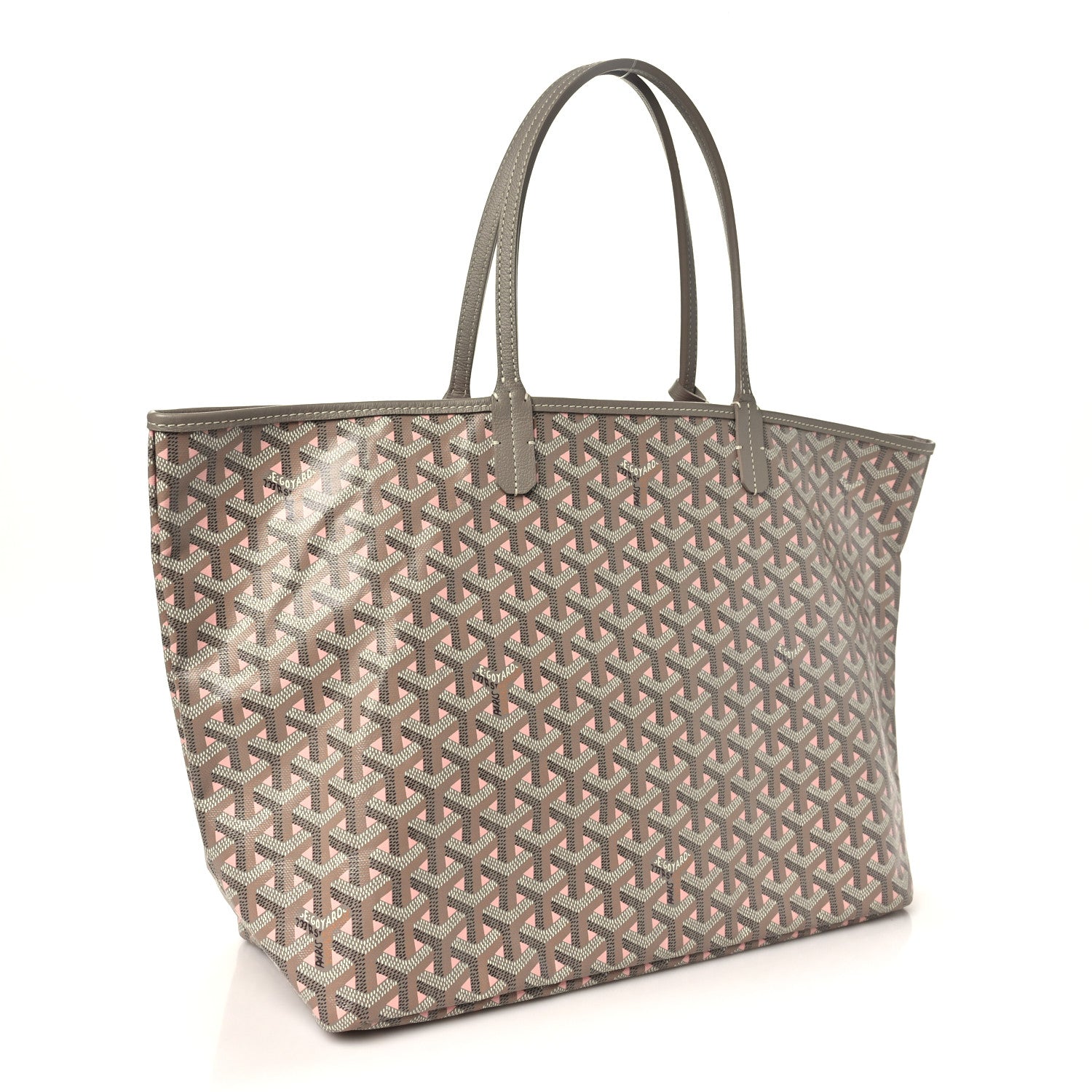 Goyardine Saint Louis Claire Voie PM Grege Powder Pink — view 4