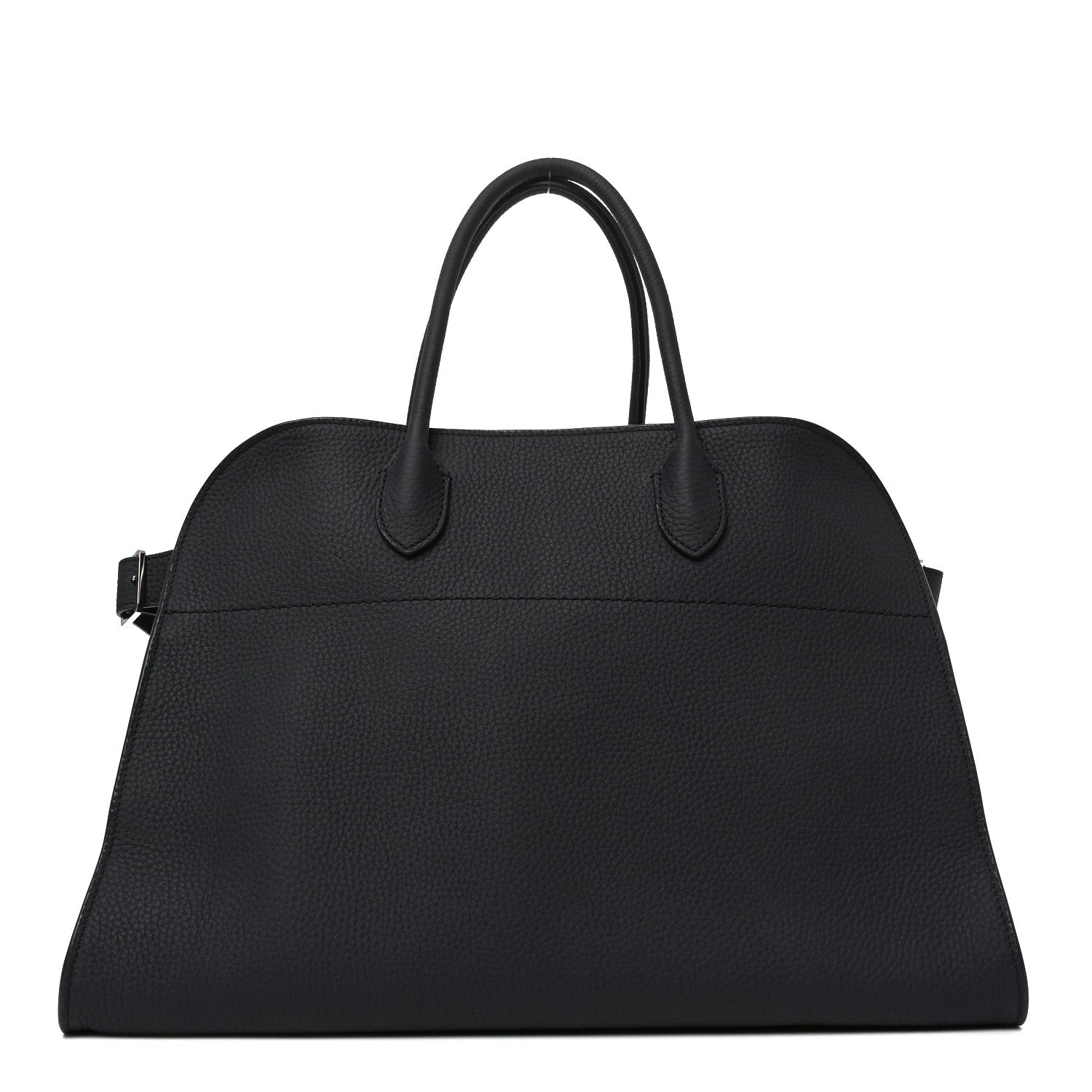 Matte Grained Calfskin Soft Margaux 15 Marine