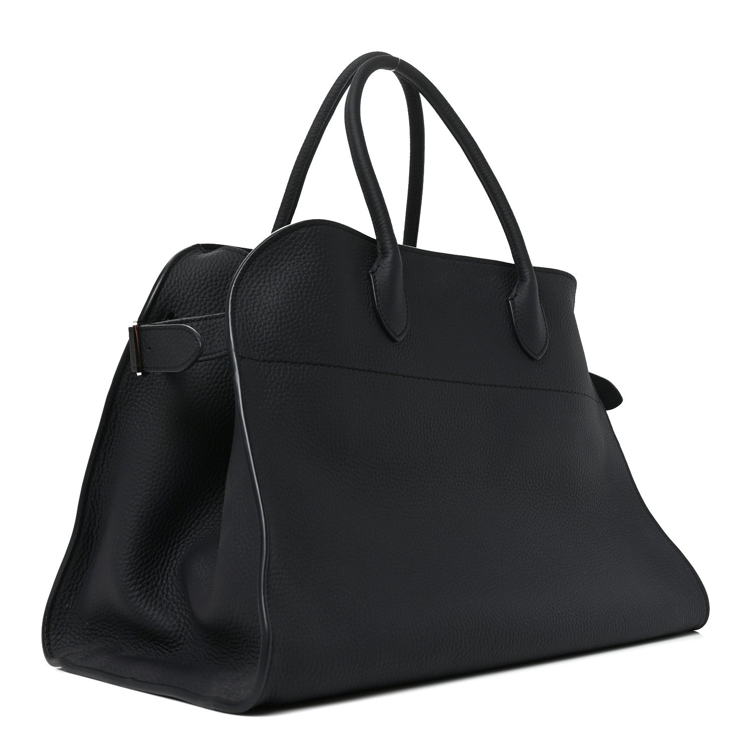 Matte Grained Calfskin Soft Margaux 15 Marine — view 3